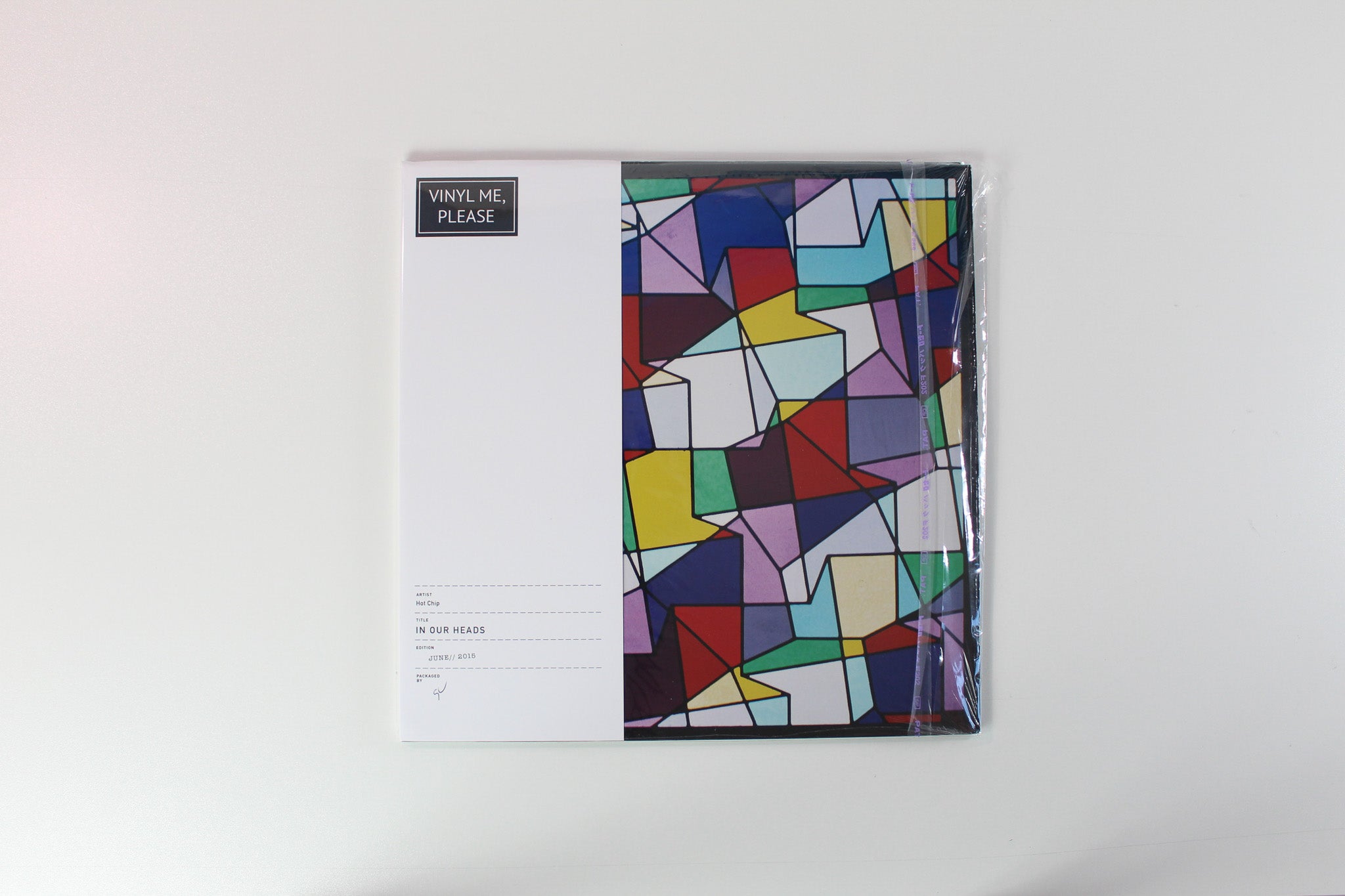 Hot Chip - In Our Heads on Domino - Vinyl Me Please Lavender & Yellow Vinyl
