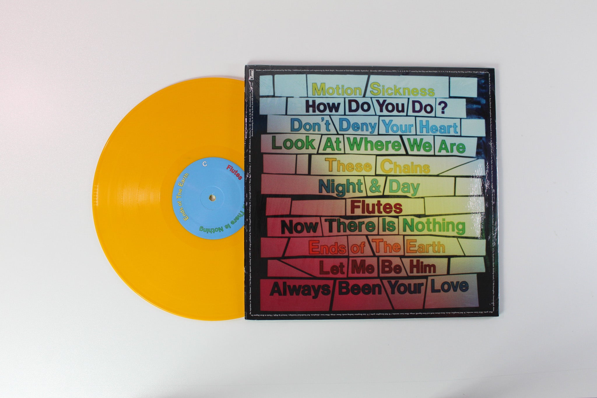 Hot Chip - In Our Heads on Domino - Vinyl Me Please Lavender & Yellow Vinyl
