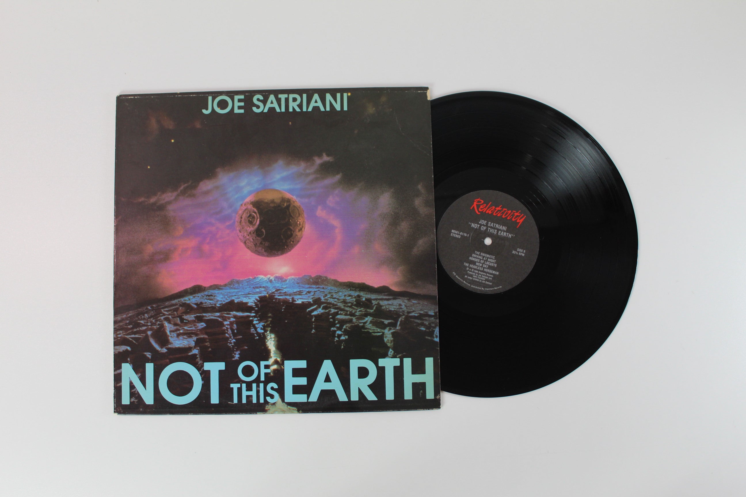 Joe Satriani - Not Of This Earth on Relativity