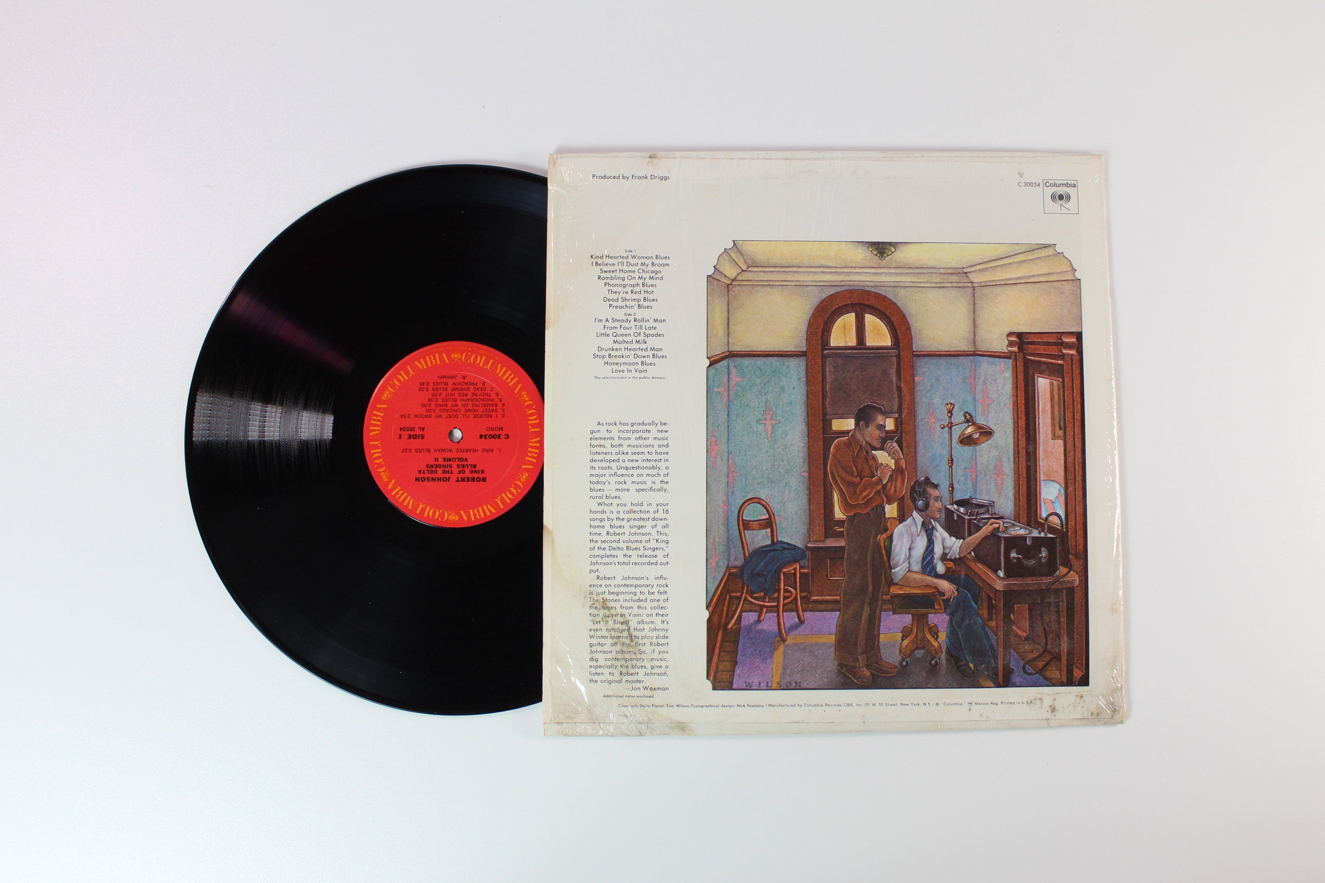 Robert Johnson - King Of The Delta Blues Singers (Vol. II) on Columbia Mono