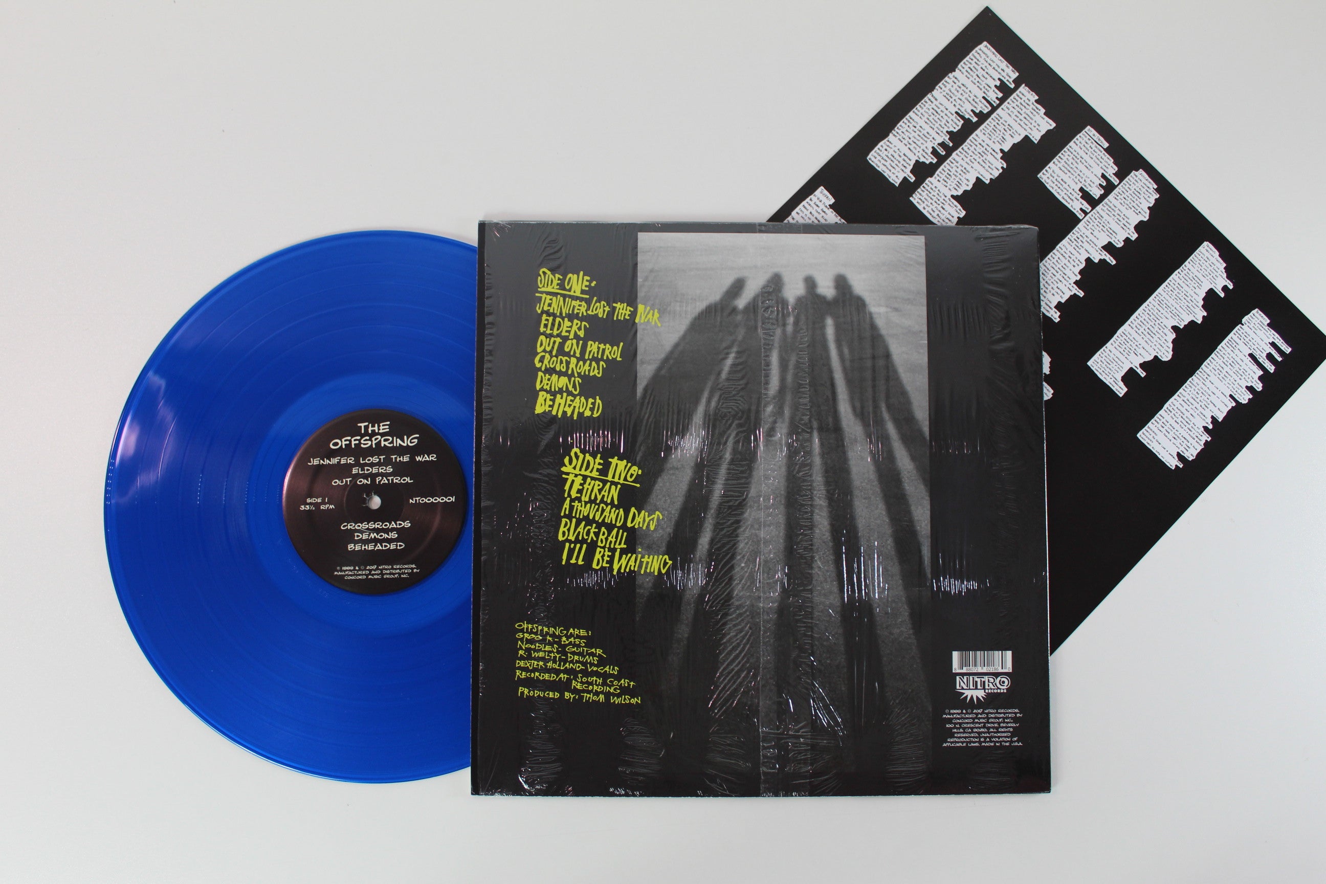 The Offspring - The Offspring on Nitro Records - Record Store Day - Limited Edition - Blue Translucent Vinyl - Reissue