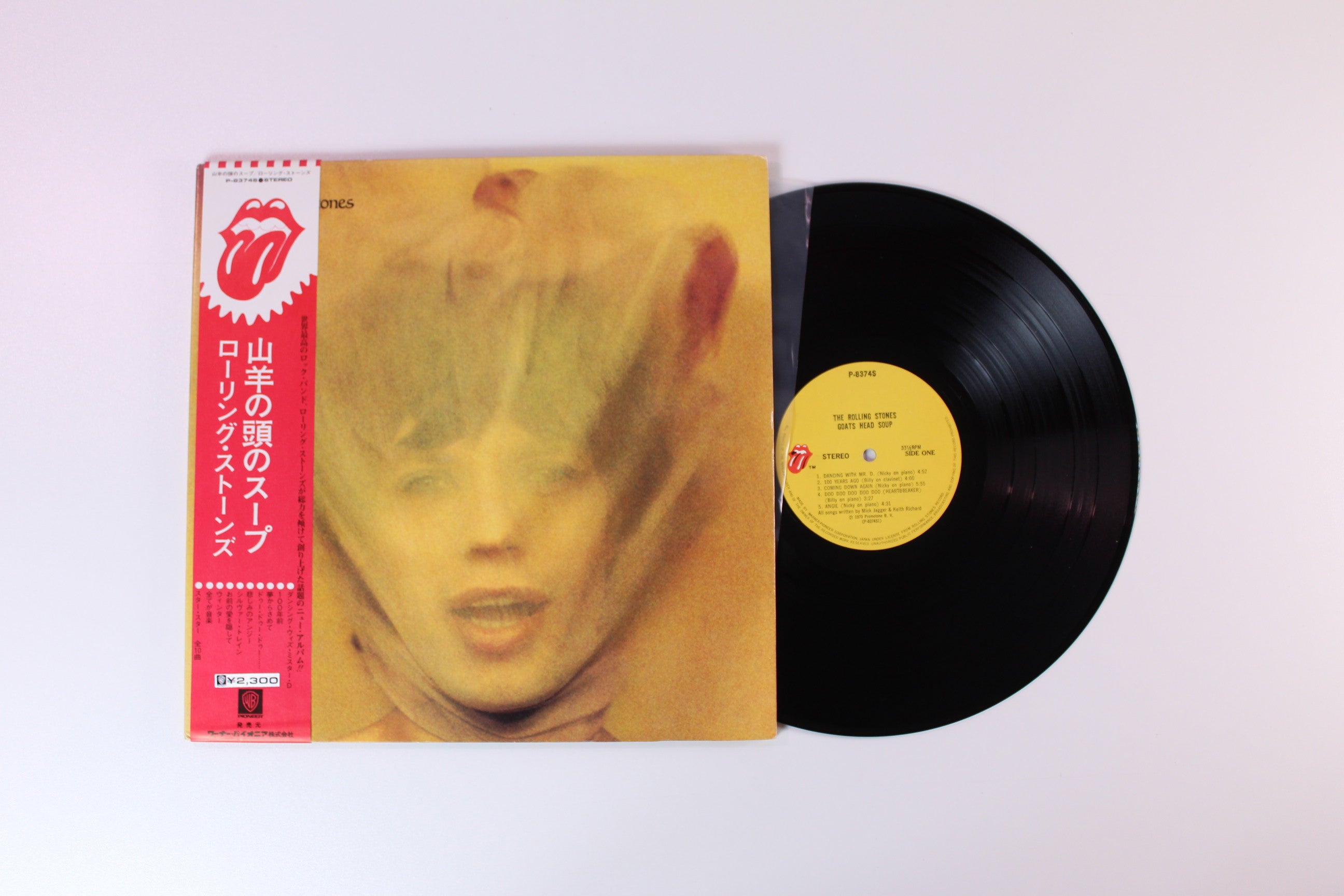 The Rolling Stones - Goats Head Soup on Rolling Stones Records - 1974 Japanese pressing