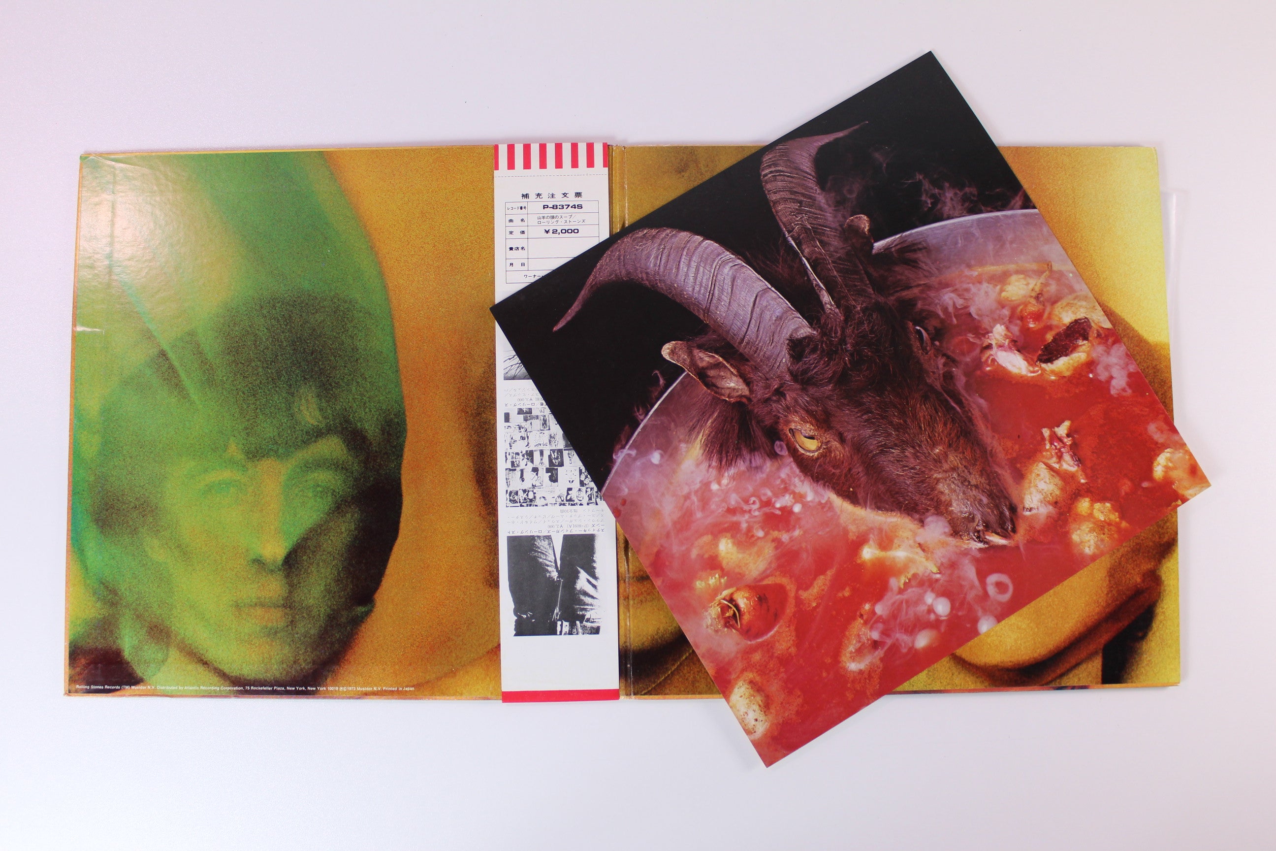 The Rolling Stones - Goats Head Soup on Rolling Stones Records - 1974 Japanese pressing