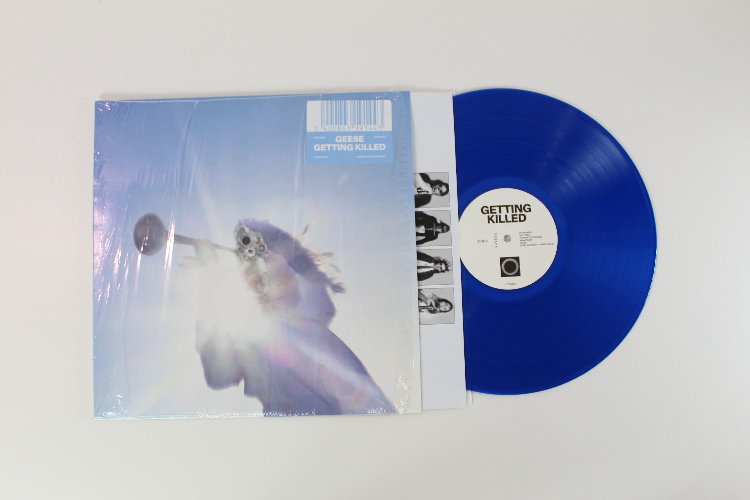 Geese - Getting Killed on Partisan Records / Play It Again Sam - Limited Edition - Blue Translucent Vinyl