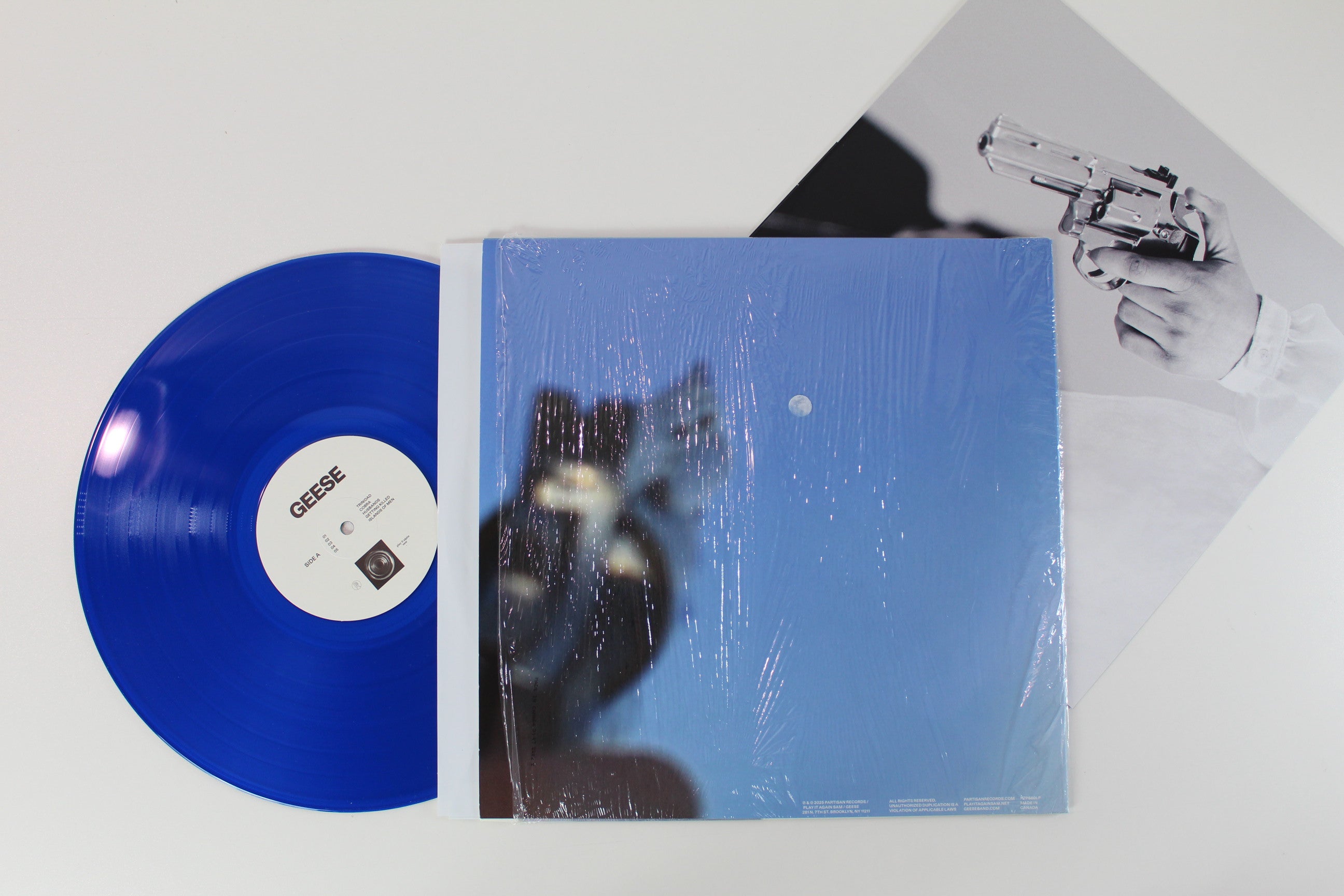 Geese - Getting Killed on Partisan Records / Play It Again Sam - Limited Edition - Blue Translucent Vinyl