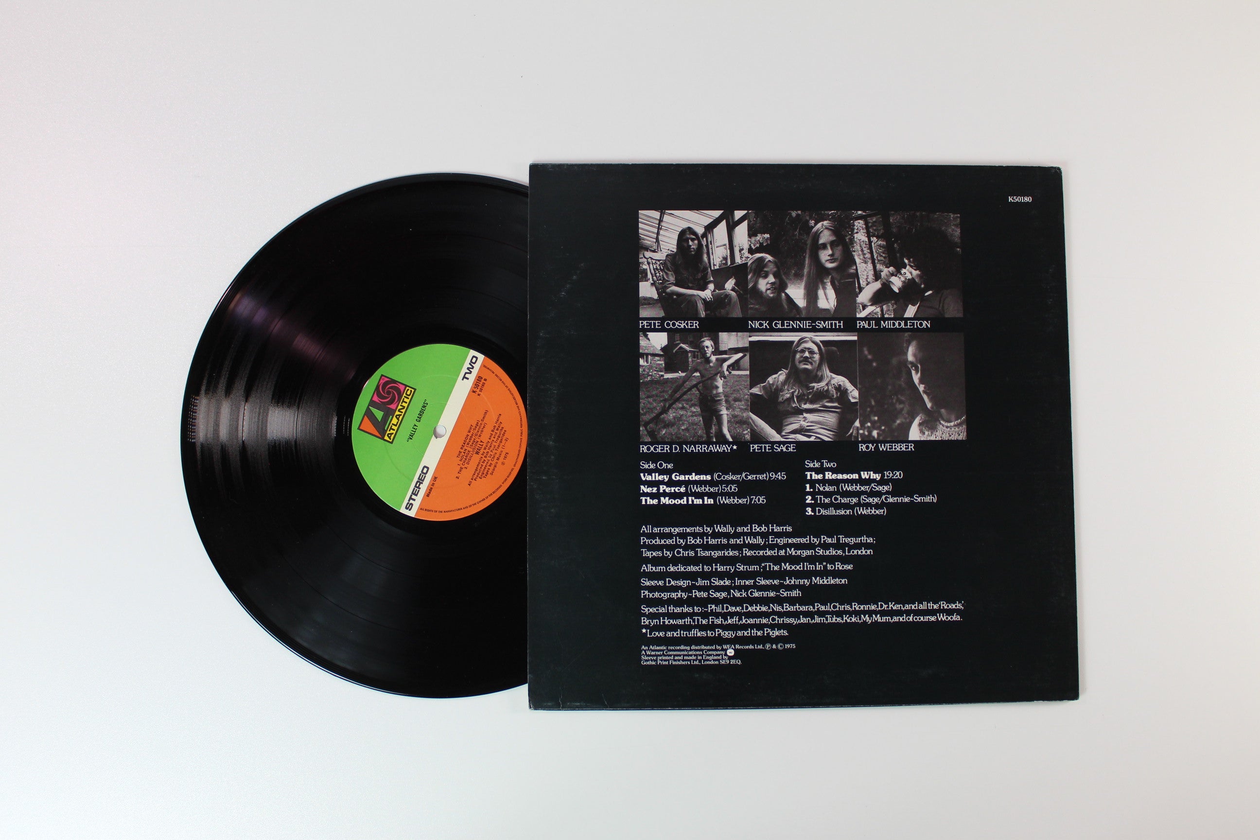 Wally - Valley Gardens on Atlantic - UK pressing