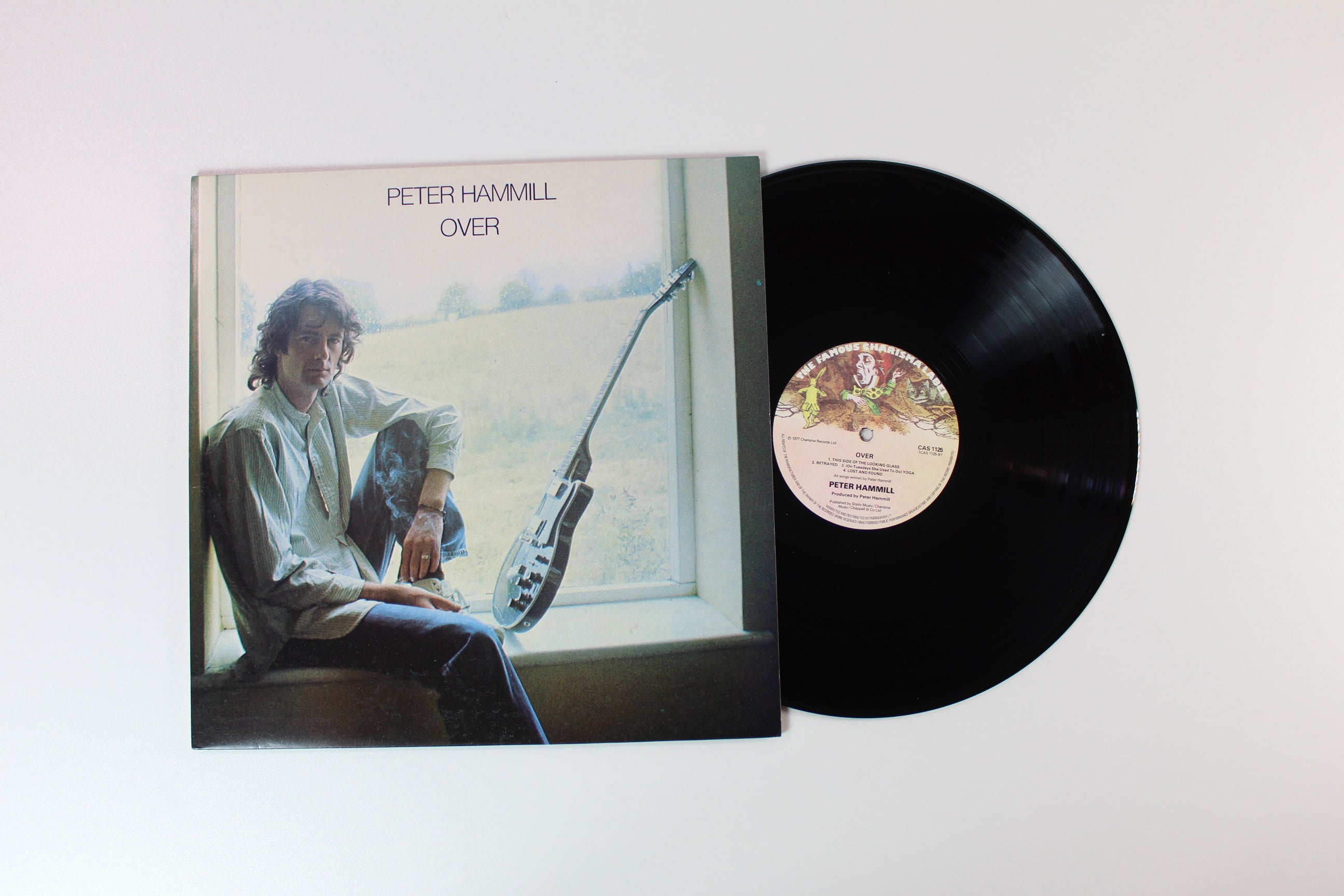Peter Hammill - Over on Charisma - UK pressing