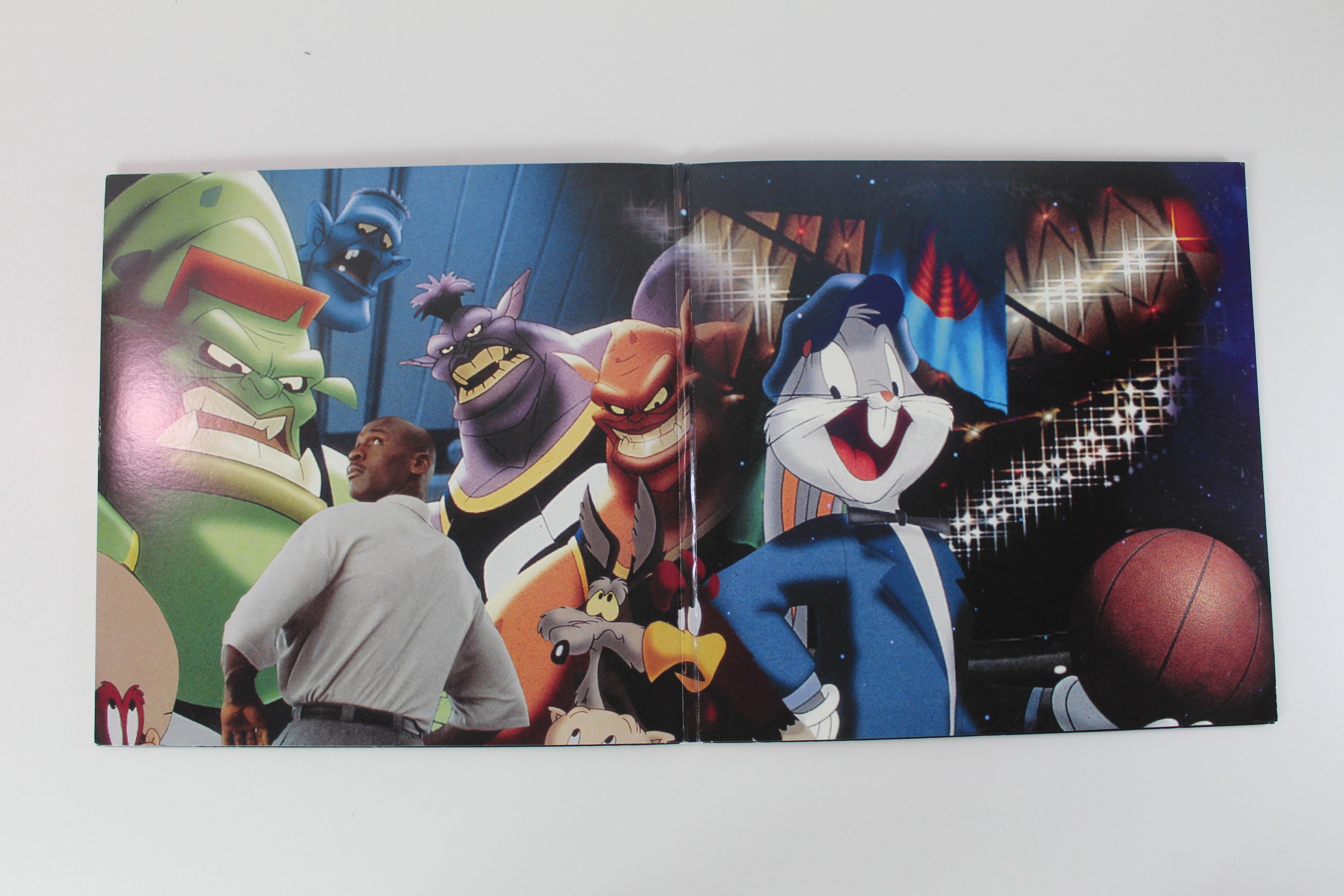 Various - Space Jam (Music From And Inspired By The Motion Picture) on Atlantic - Record Store Day 2017 - Limited Edition - Blue/Black Starburst Vinyl - Reissue