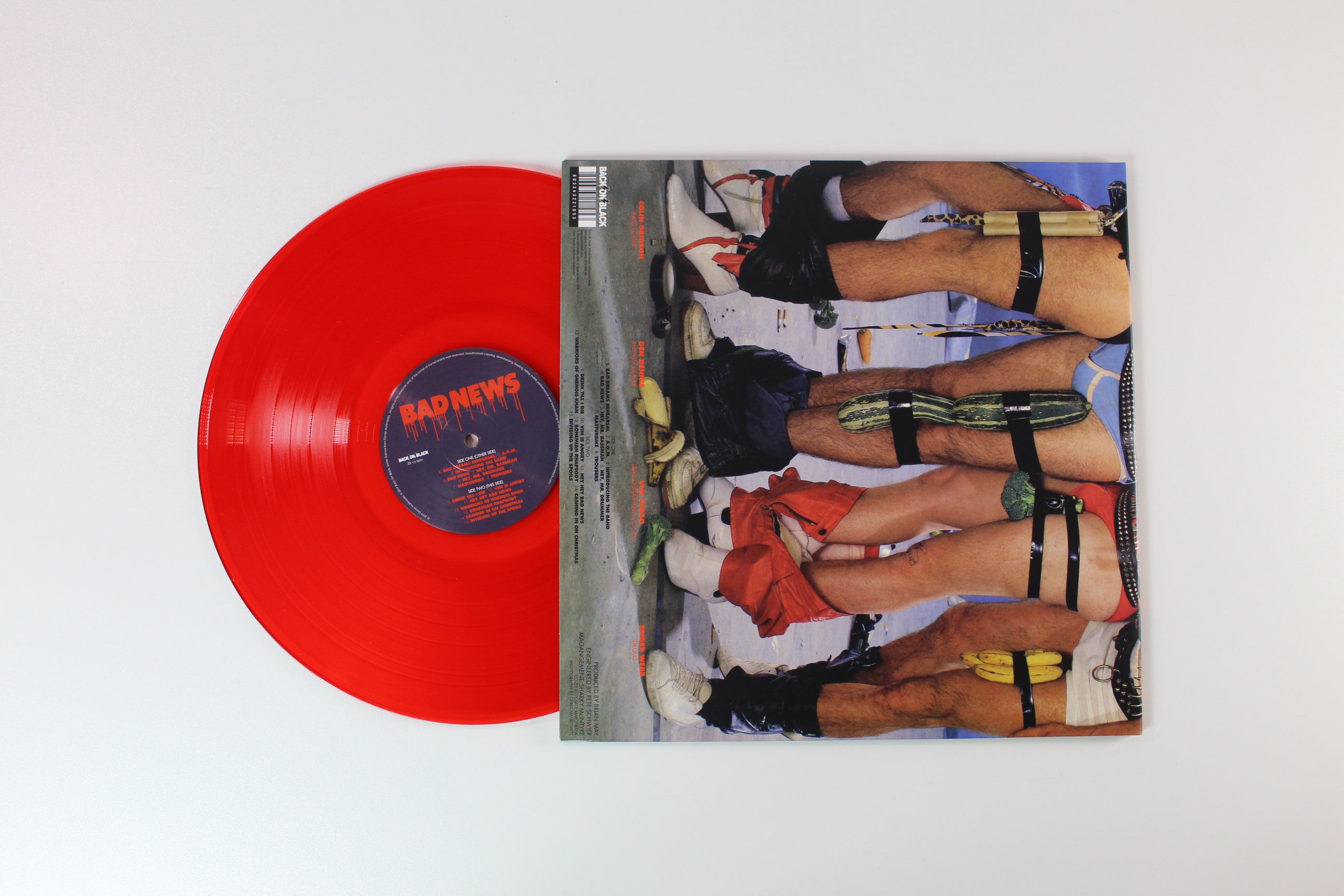 Bad News - Bad News on Back On Black - Red Vinyl