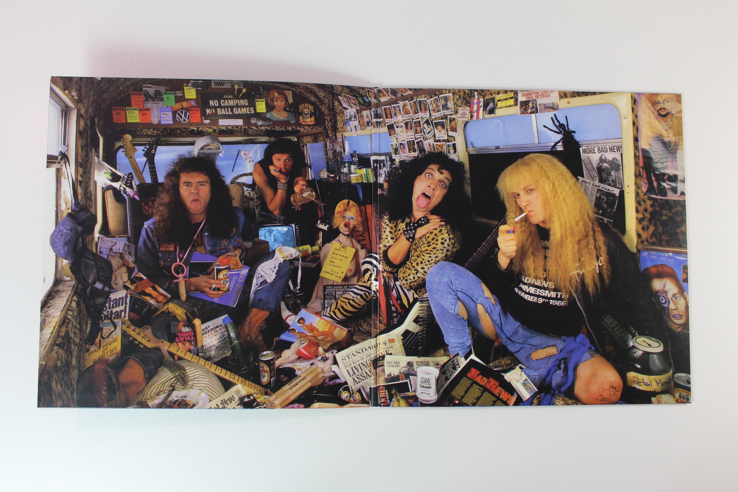 Bad News - Bad News on Back On Black - Red Vinyl