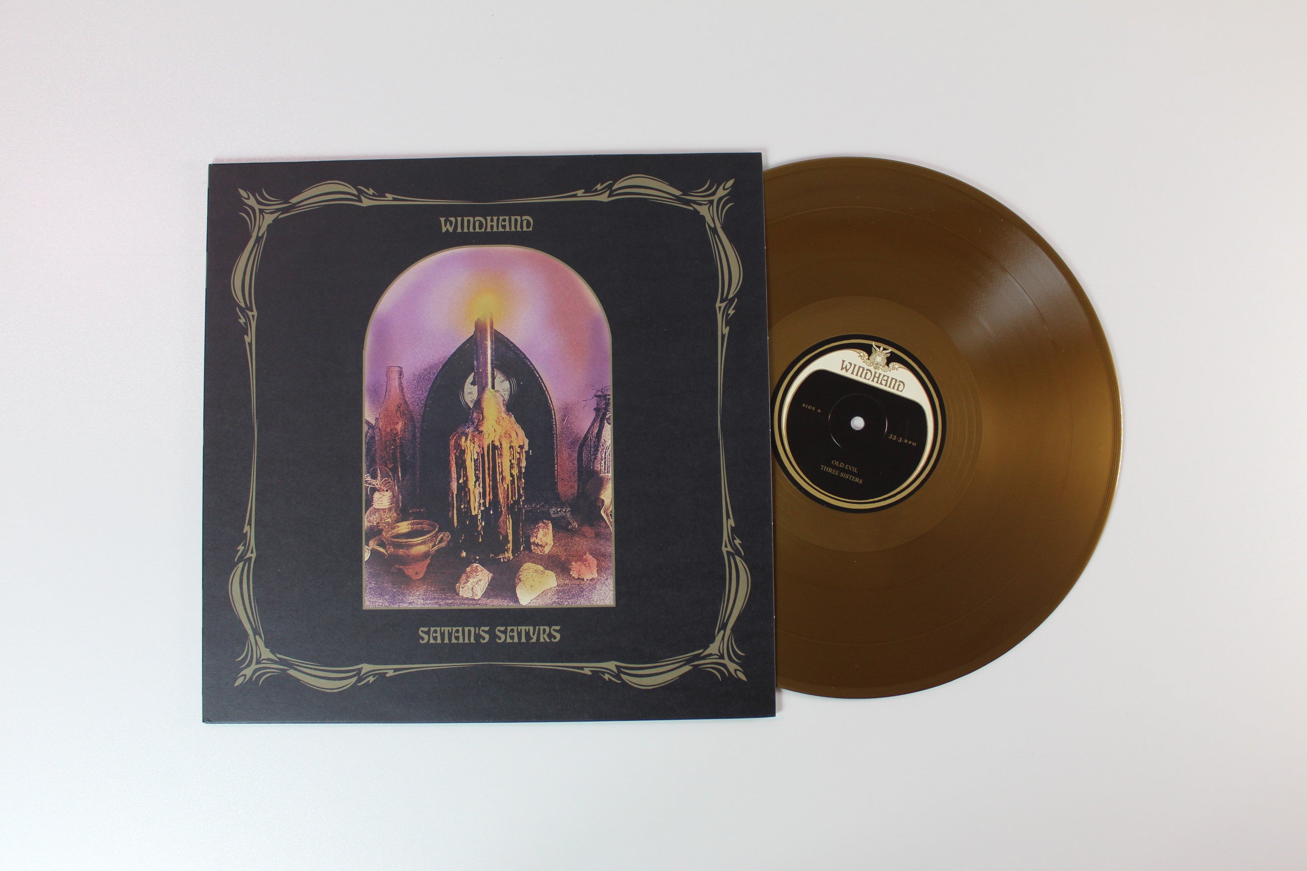 Windhand - Windhand / Satan's Satyrs on Relapse Records - Gold Vinyl
