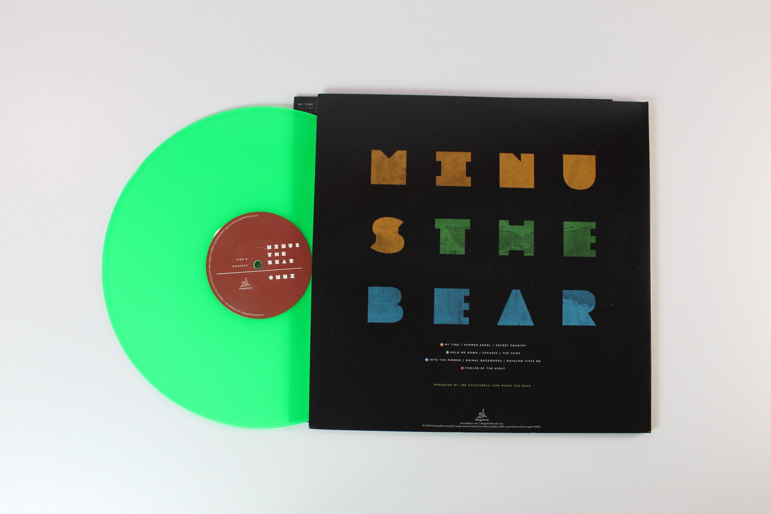 Minus The Bear - Omni on Dangerbird Records - Green Vinyl