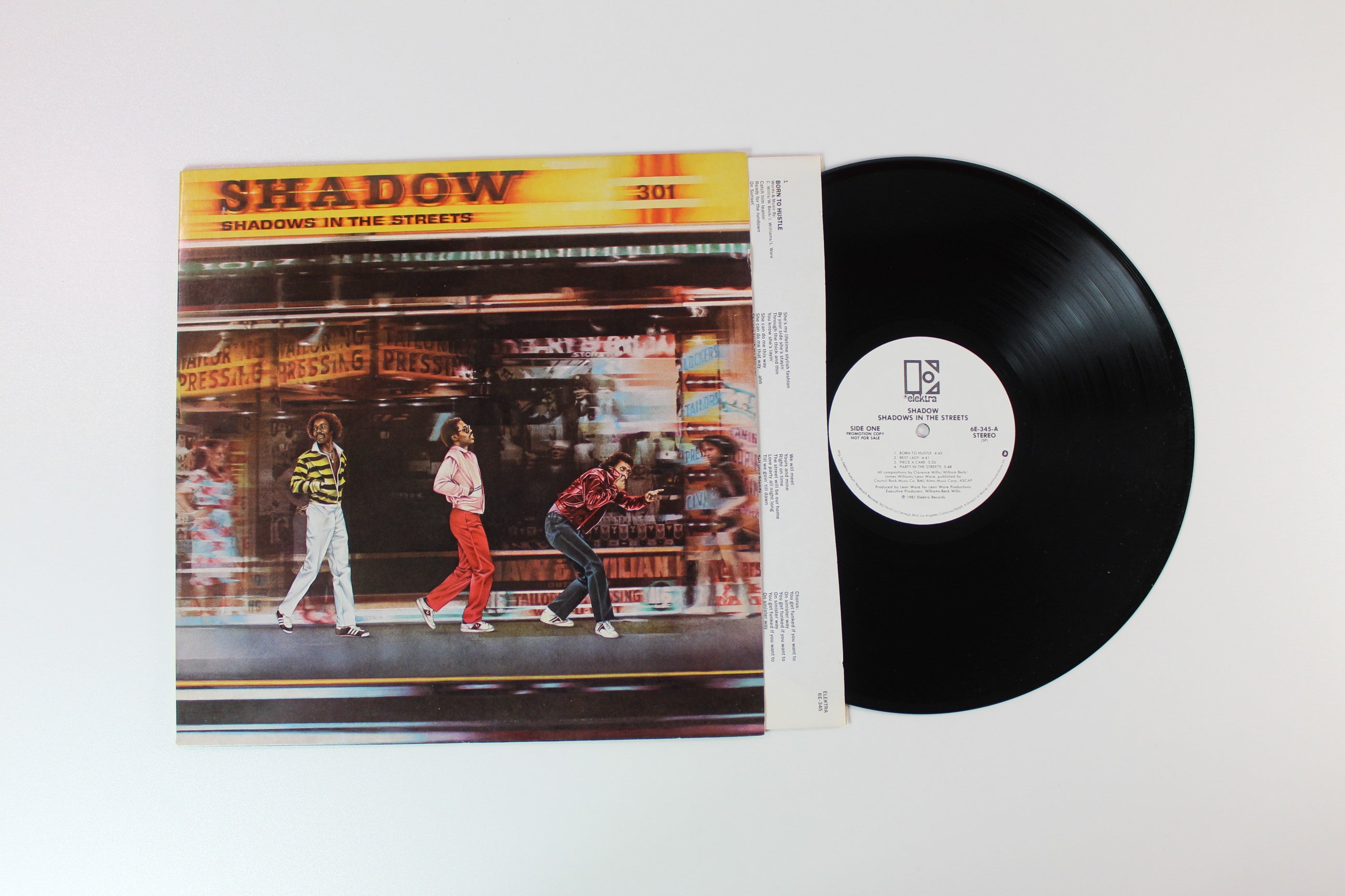 Shadow - Shadows In The Streets on Elektra - Promo