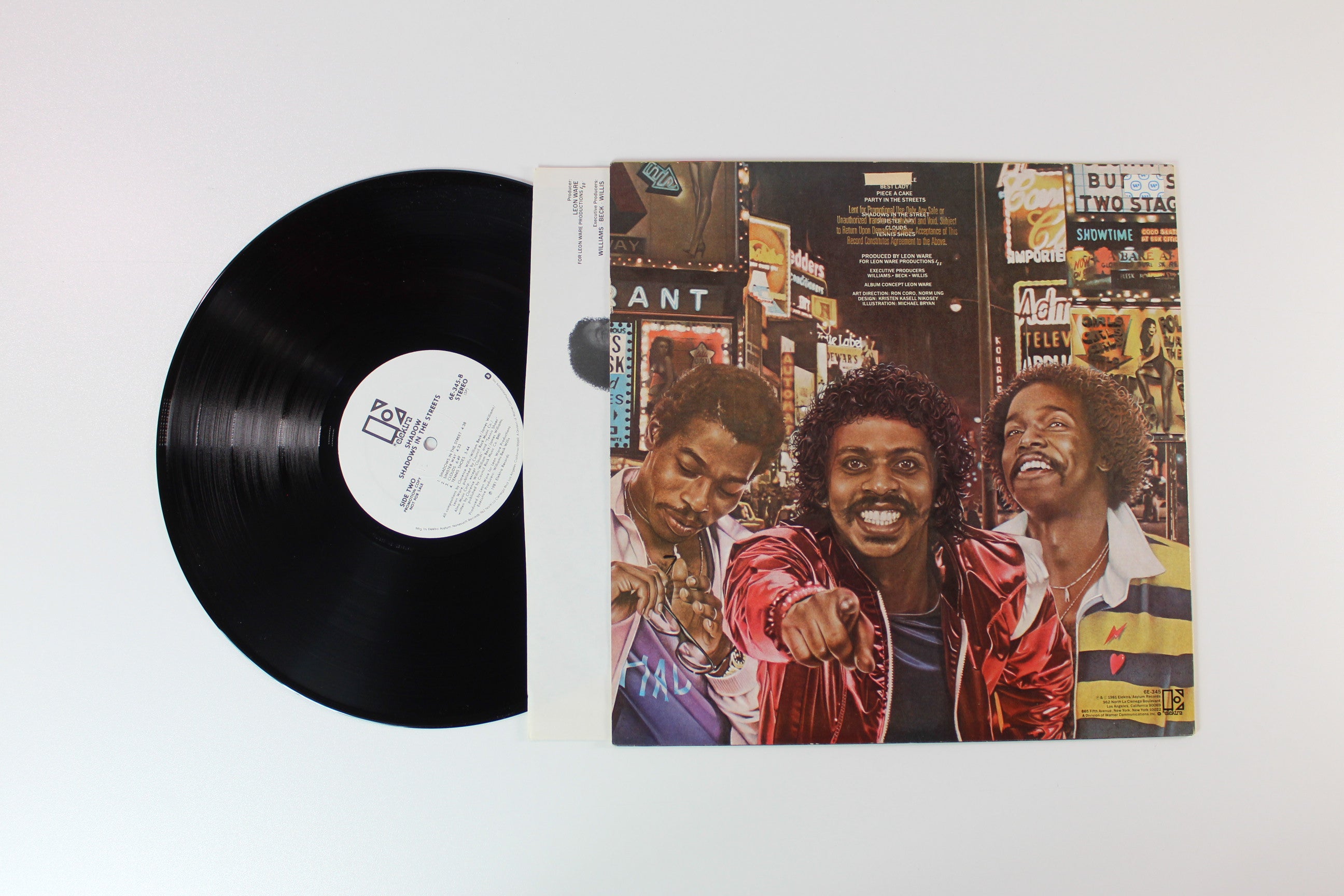 Shadow - Shadows In The Streets on Elektra - Promo