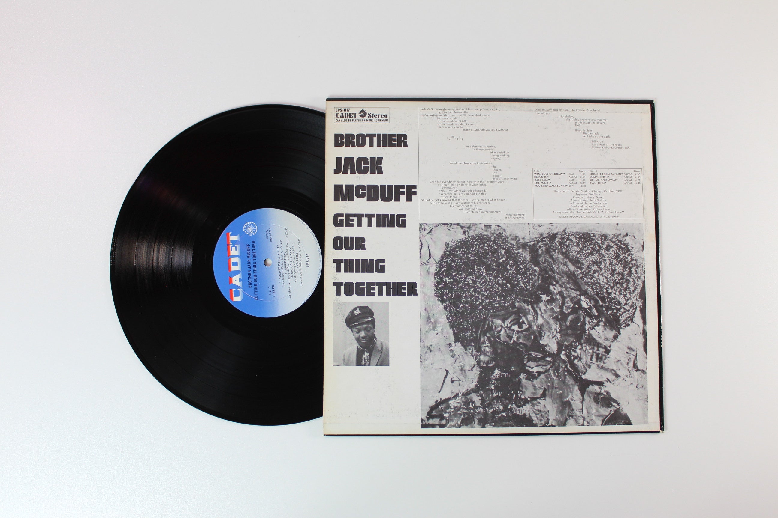 Brother Jack McDuff - Getting Our Thing Together on Cadet