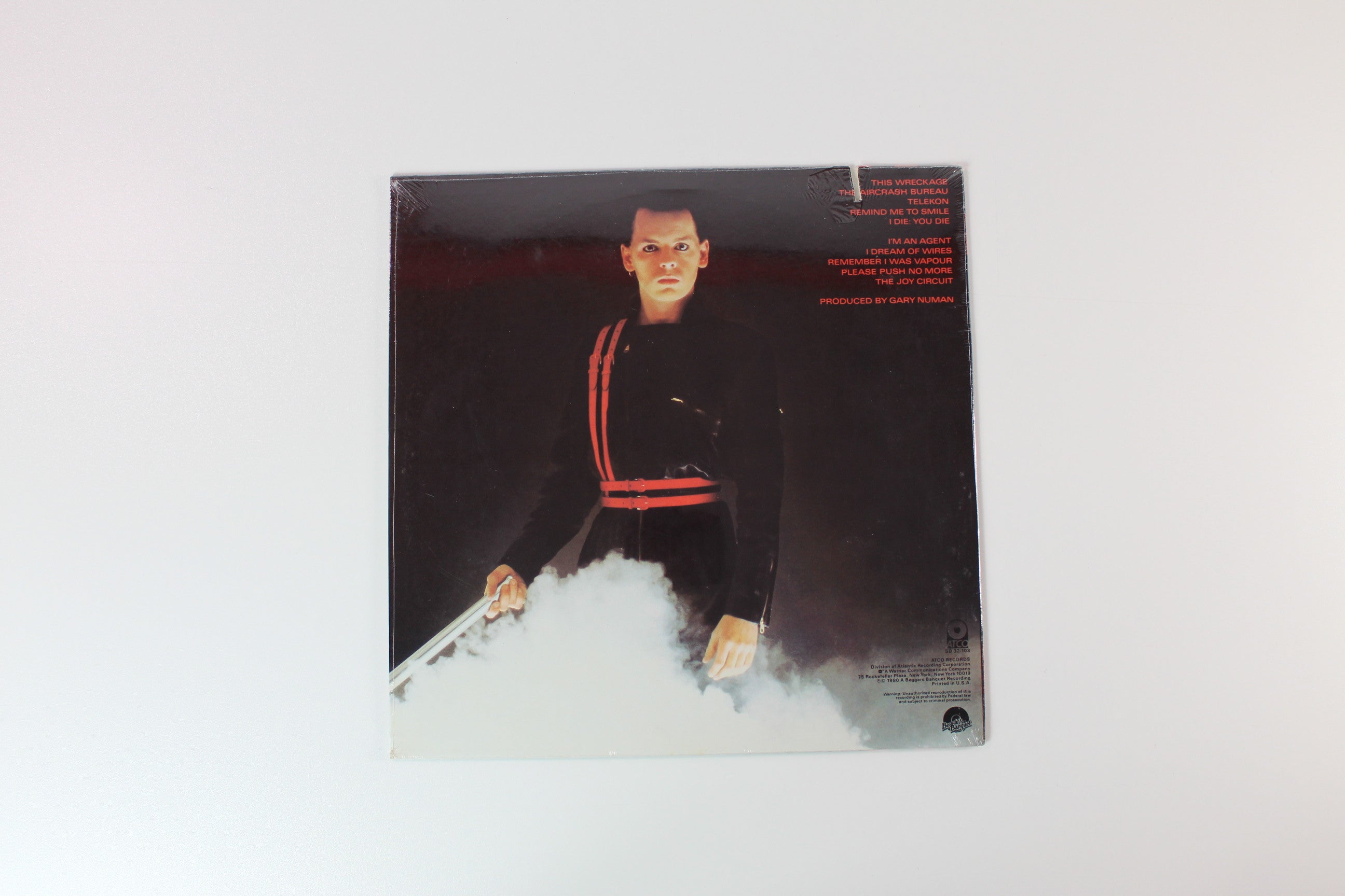 Gary Numan - Telekon on ATCO Records Sealed