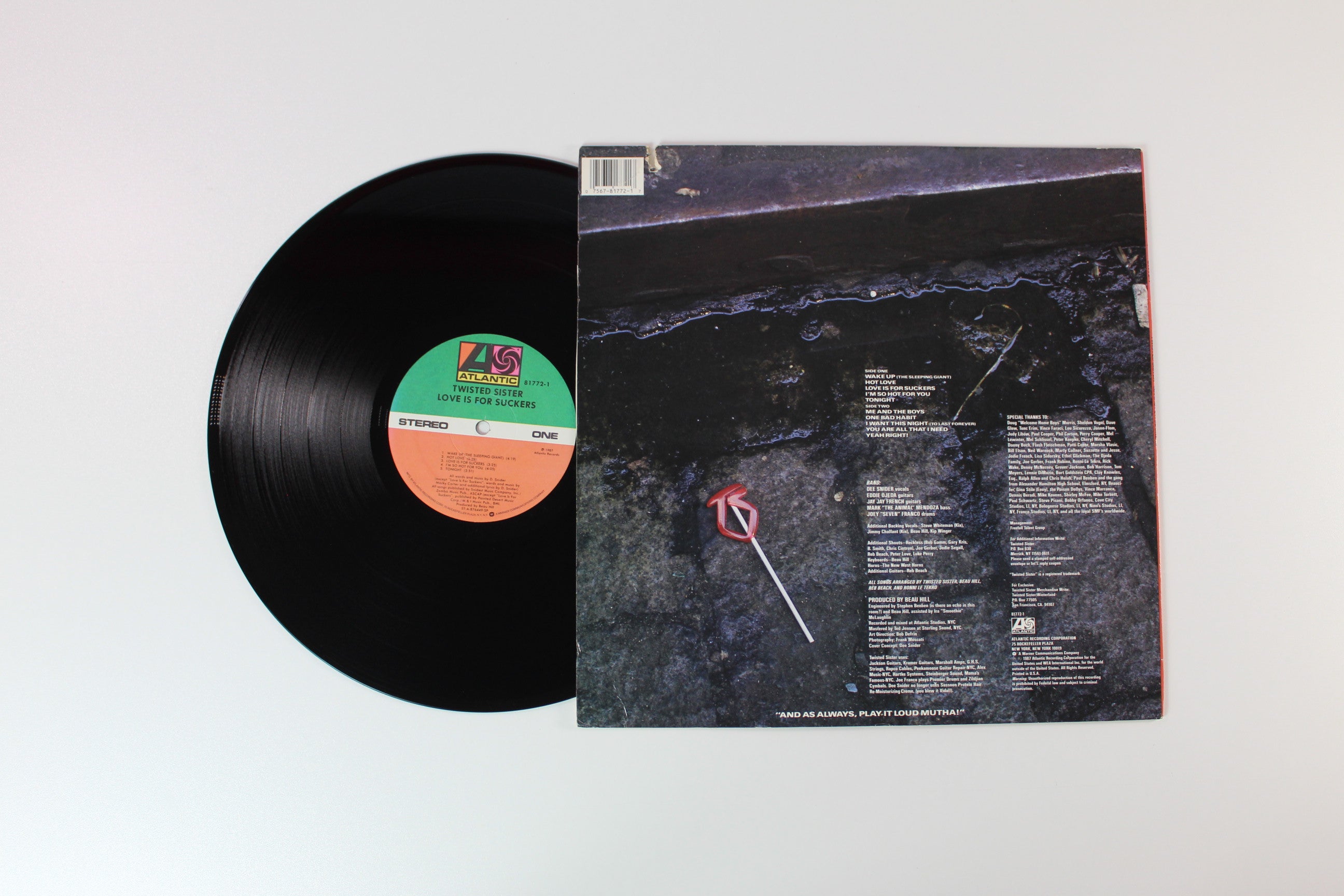 Twisted Sister - Love Is For Suckers on Atlantic