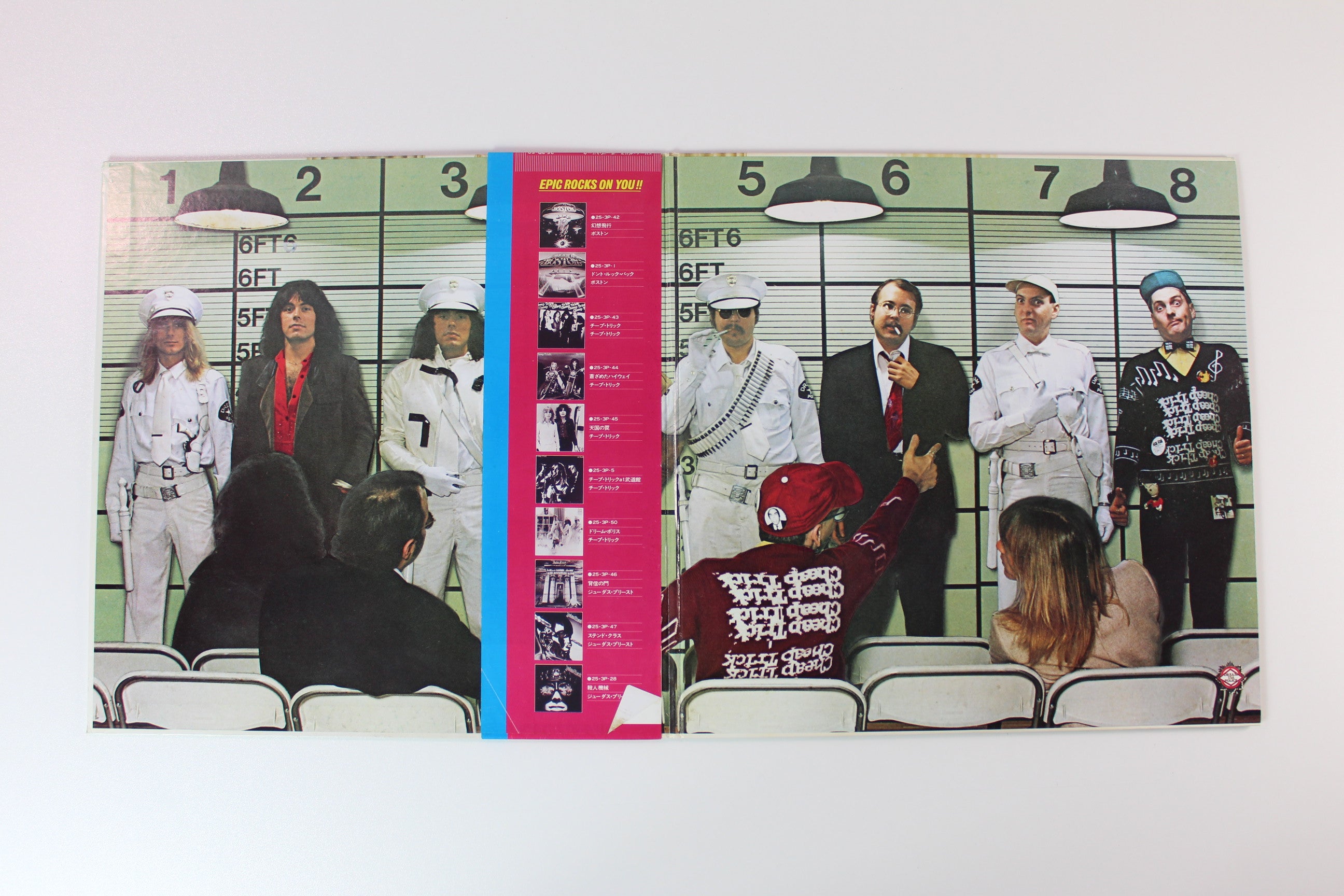 Cheap Trick - Dream Police on Epic - Japanese Pressing w/ Flexi