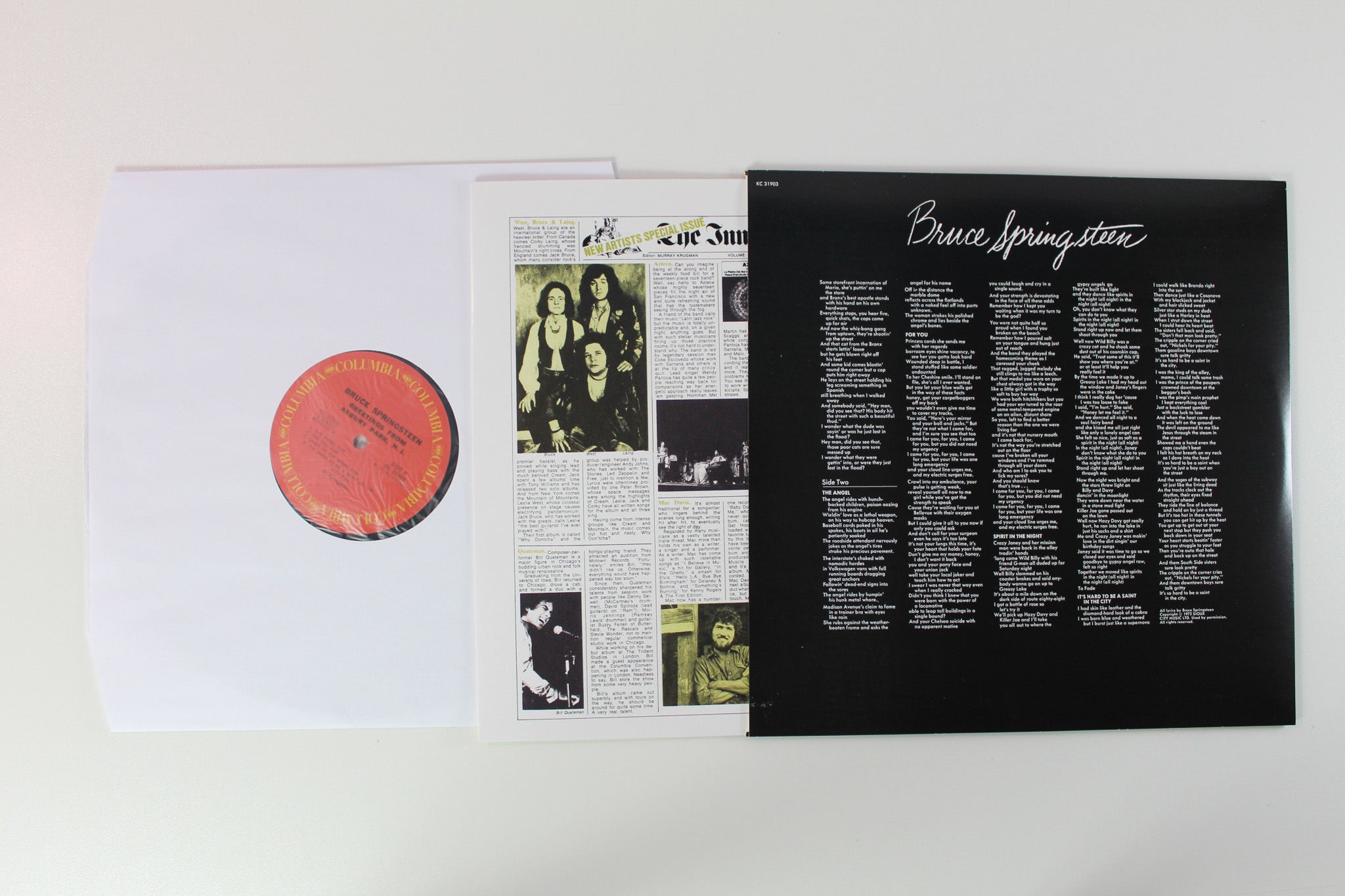 Bruce Springsteen - The Album Collection Vol. 1 on Columbia Legacy Box Set