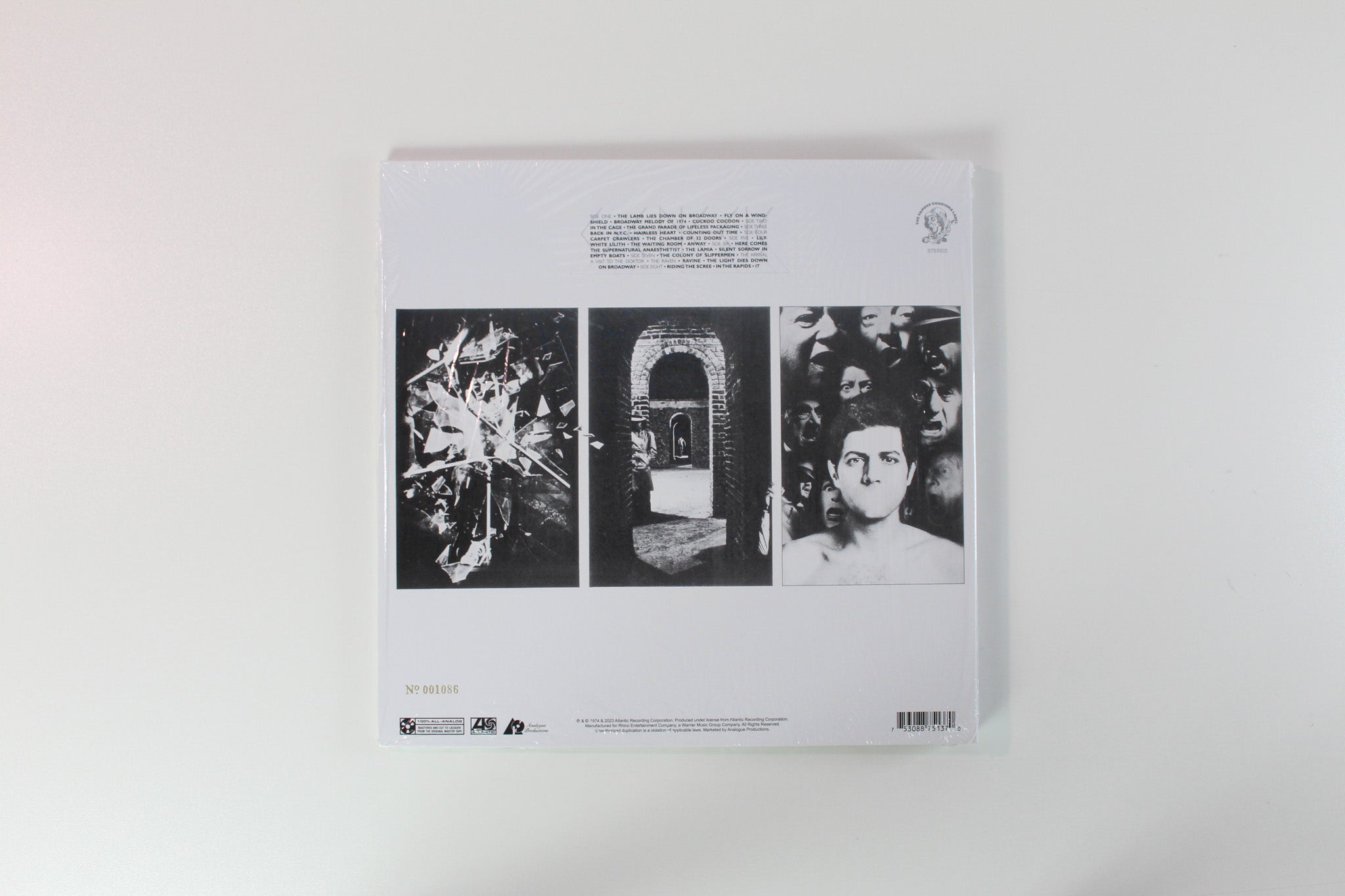 Genesis - The Lamb Lies Down On Broadway on Atlantic Analogue Productions 4 X 12 45 RPM Ltd Numbered Reissue Box Set