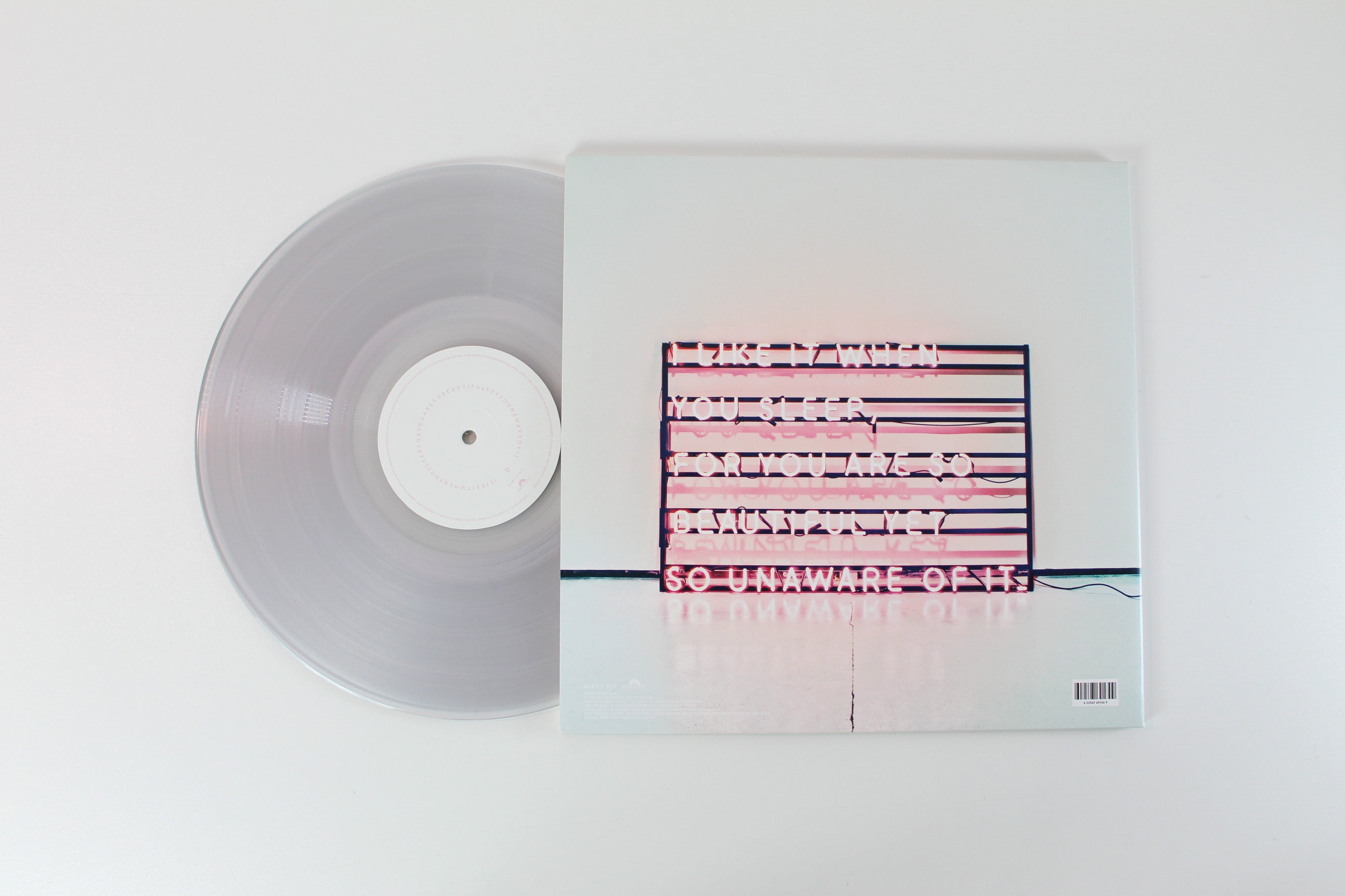 The 1975 - I Like It When You Sleep, For You Are So Beautiful Yet So Unaware Of It on Dirty Hit / Polydor - Clear, 180 Gram colored vinyl