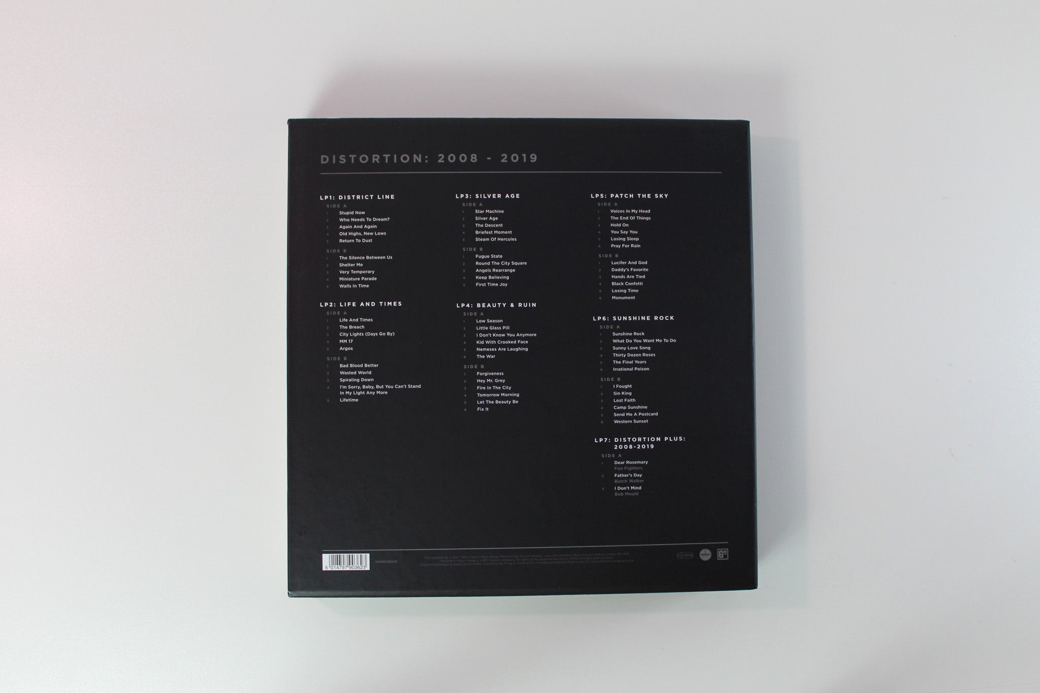 Bob Mould - Distortion: 2008 - 2019 on Demon Records Ltd Splatter Vinyl Box Set