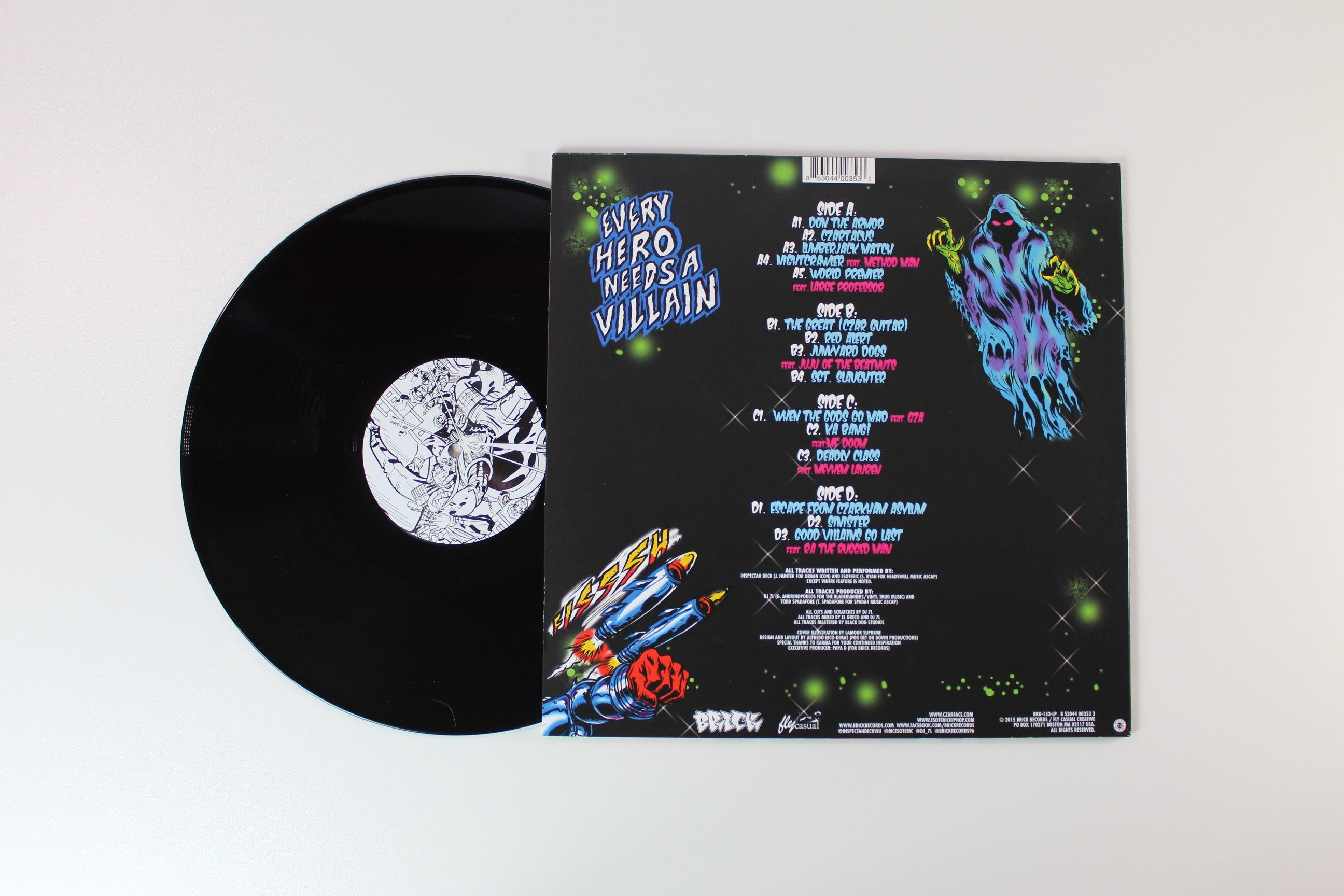 Czarface - Every Hero Needs A Villain on Brick Records