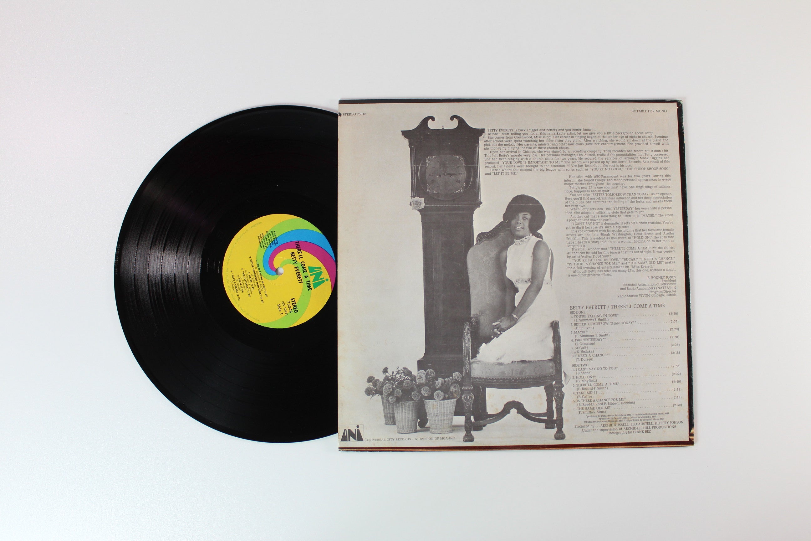 Betty Everett - There'll Come A Time on UNI Records