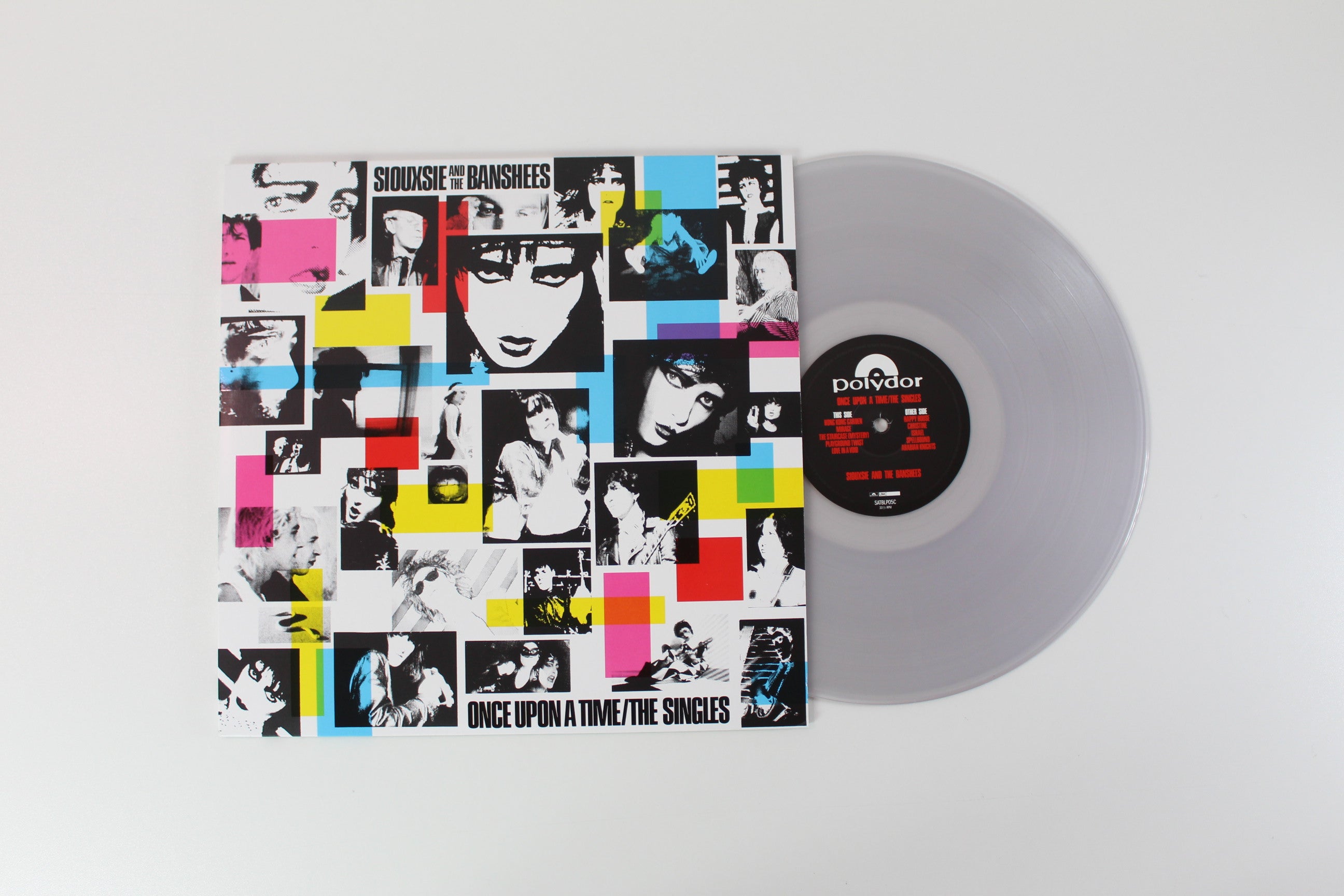 Siouxsie & The Banshees - Once Upon A Time / The Singles on Polydor - Limited Edition - Clear, 180 Gram colored vinyl - Reissue