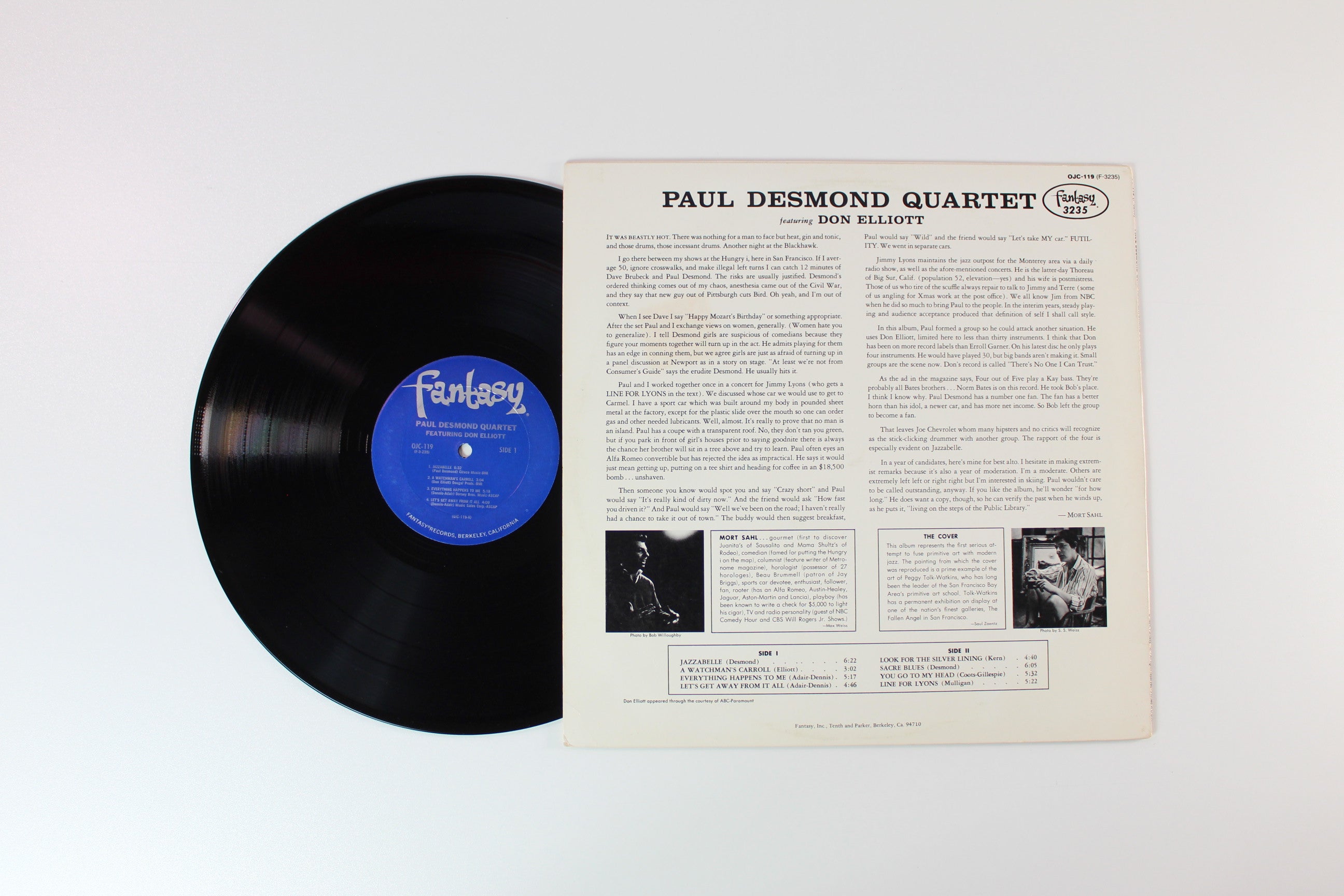 The Paul Desmond Quartet - The Paul Desmond Quartet Featuring Don Elliott on Original Jazz Classics