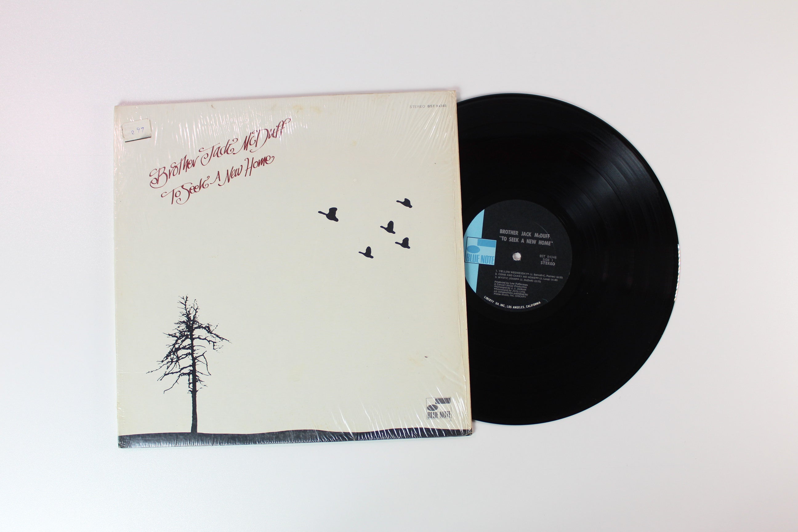 Brother Jack McDuff - To Seek A New Home on Blue Note – BST 84348 Stereo