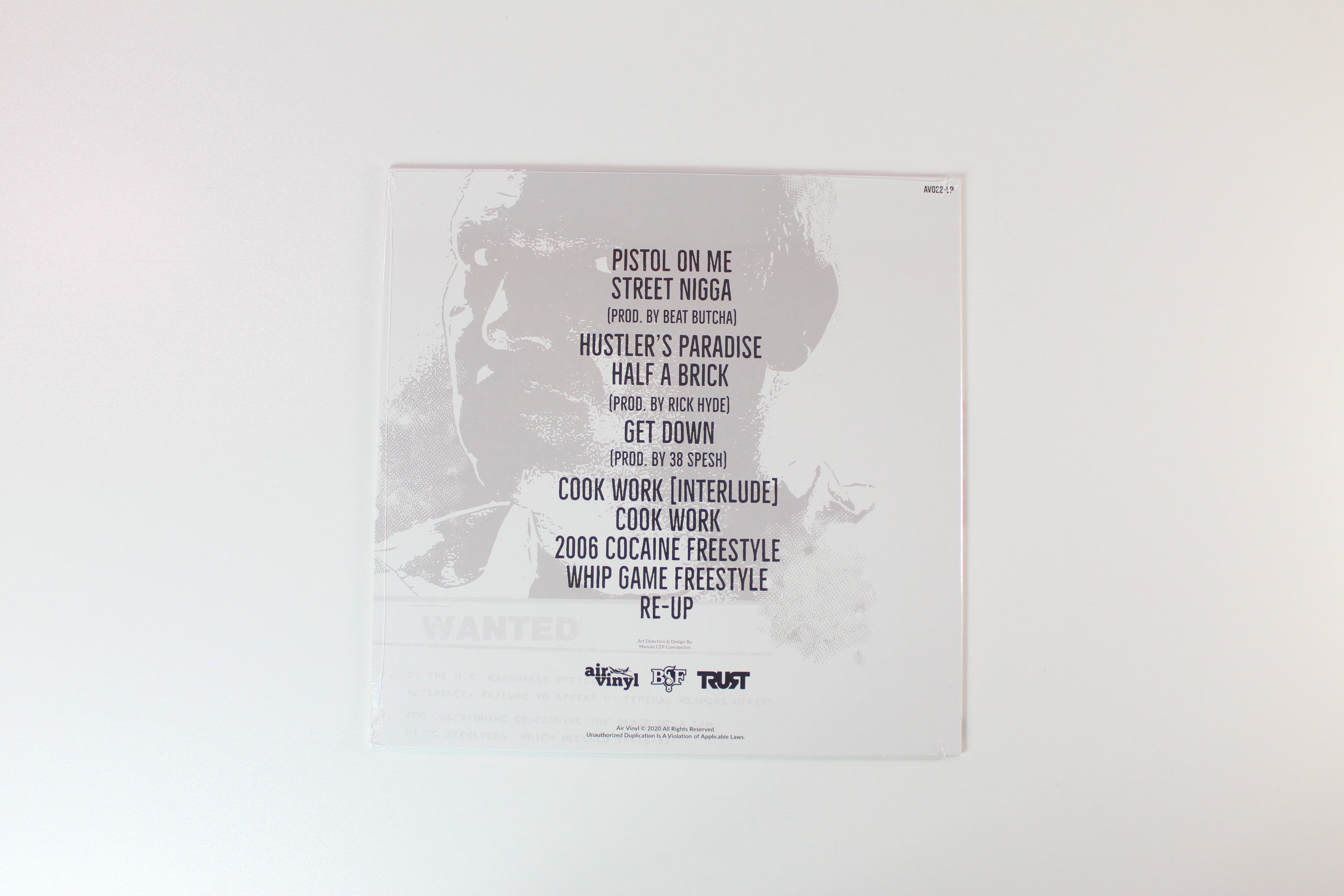 38 Spesh - Cocaine Cowboys on Air Vinyl Sealed