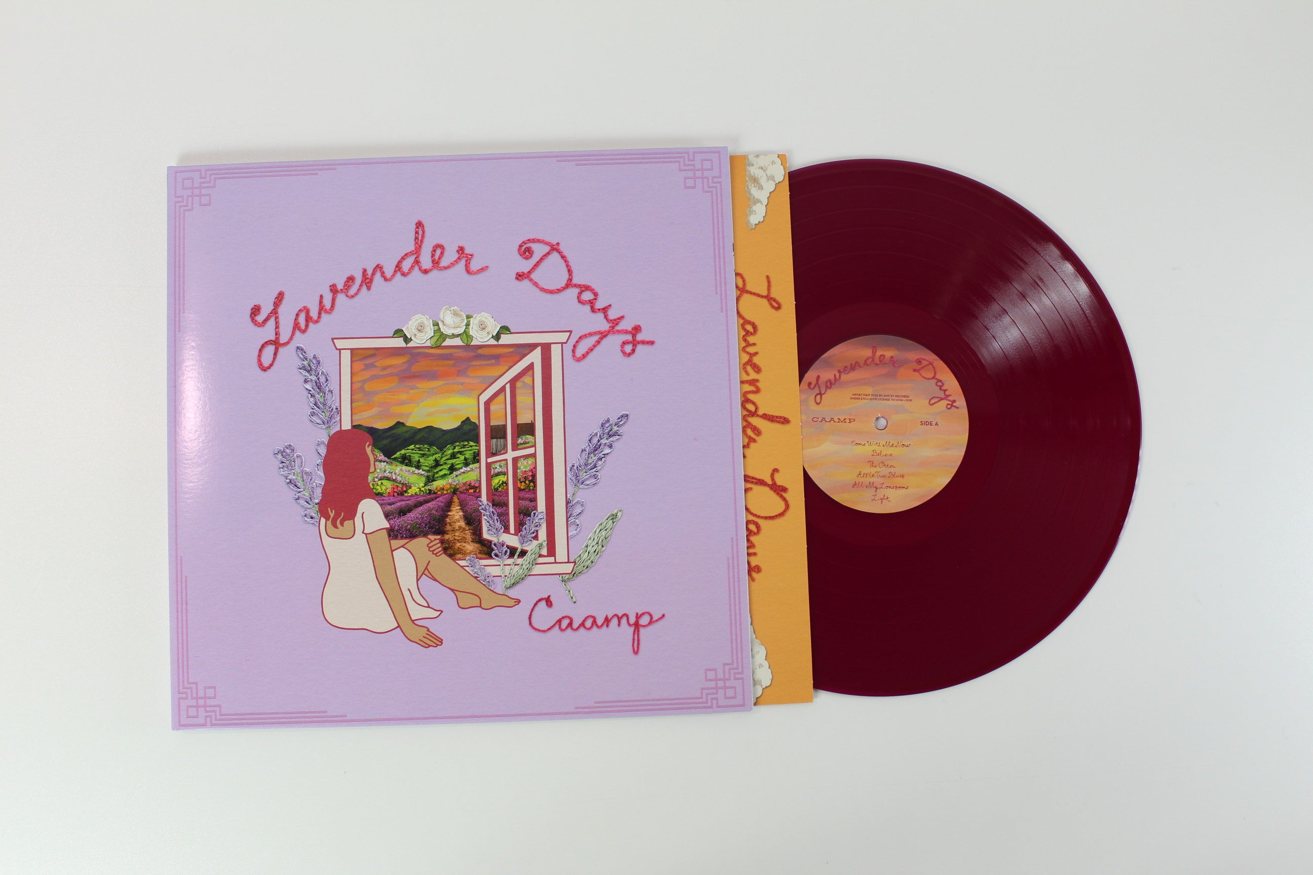 Caamp - Lavender Days on Mom + Pop - Limited Edition - Ohio Exclusive Translucent Purple Colored Vinyl
