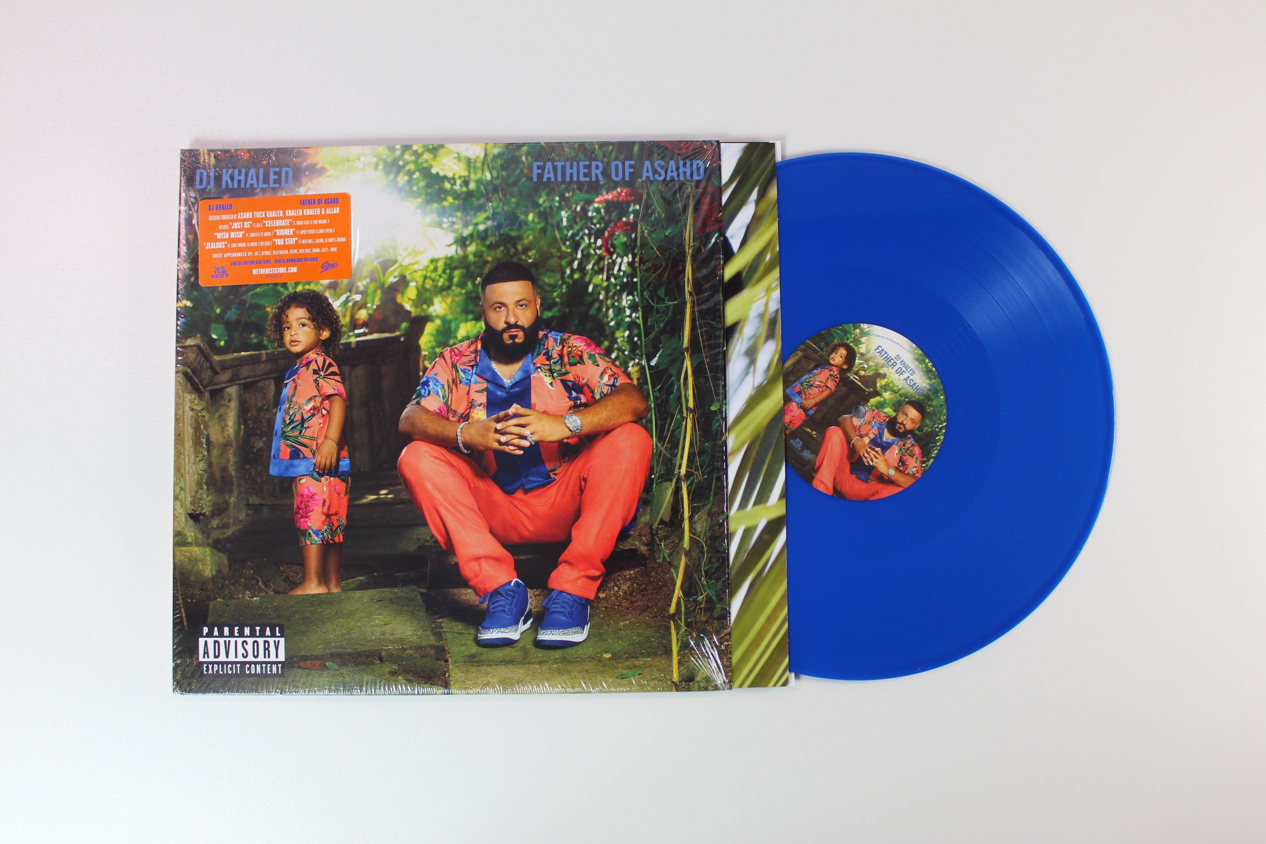 DJ Khaled - Father Of Asahd on We The Best Ltd Blue Vinyl
