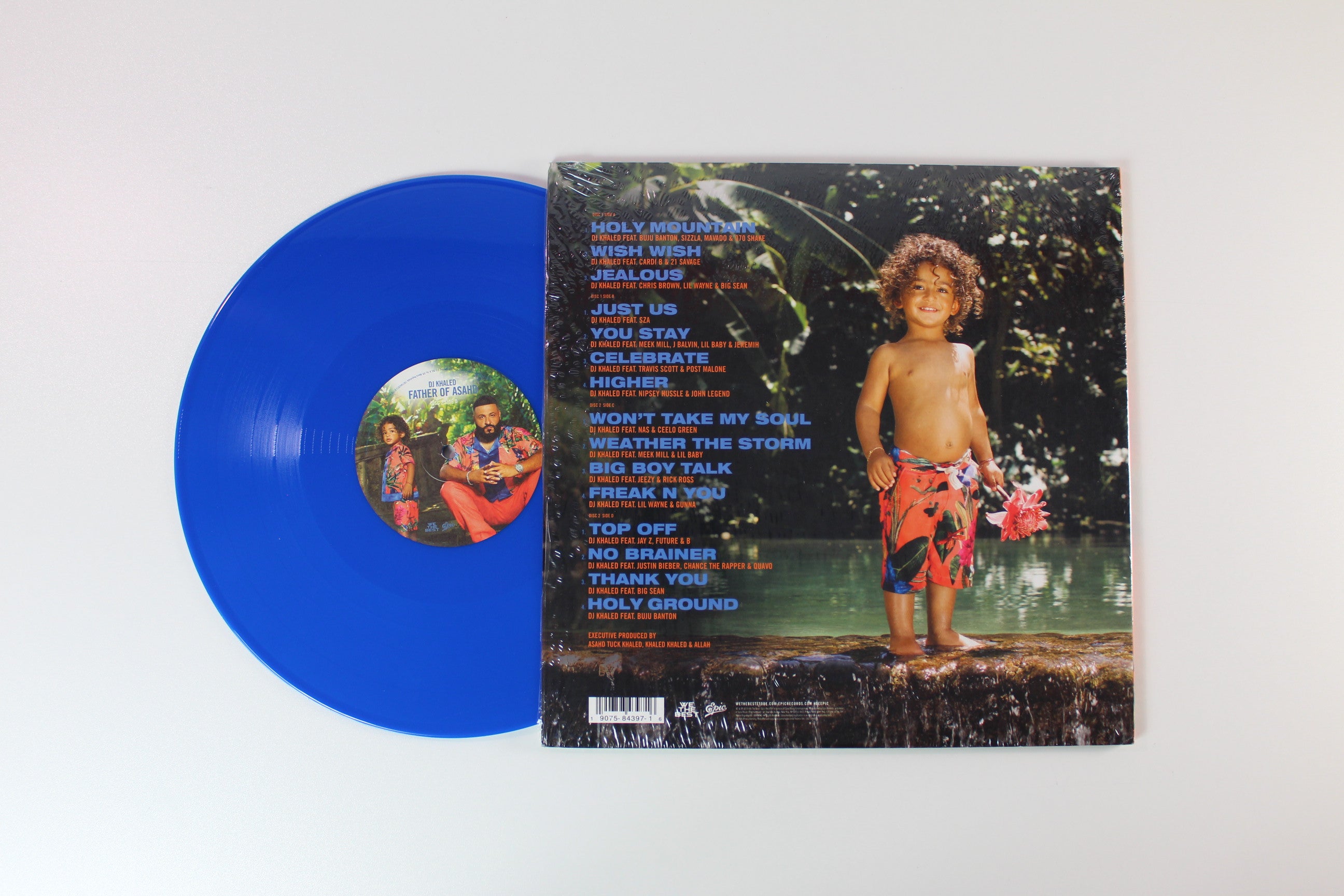 DJ Khaled - Father Of Asahd on We The Best Ltd Blue Vinyl