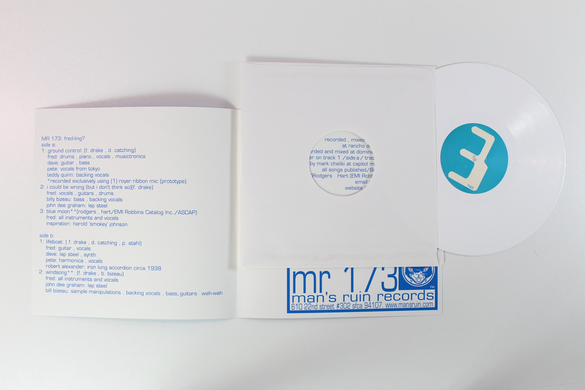 Earthlings? - Human Beans on Man's Ruin Ltd White Vinyl 10" Box Set