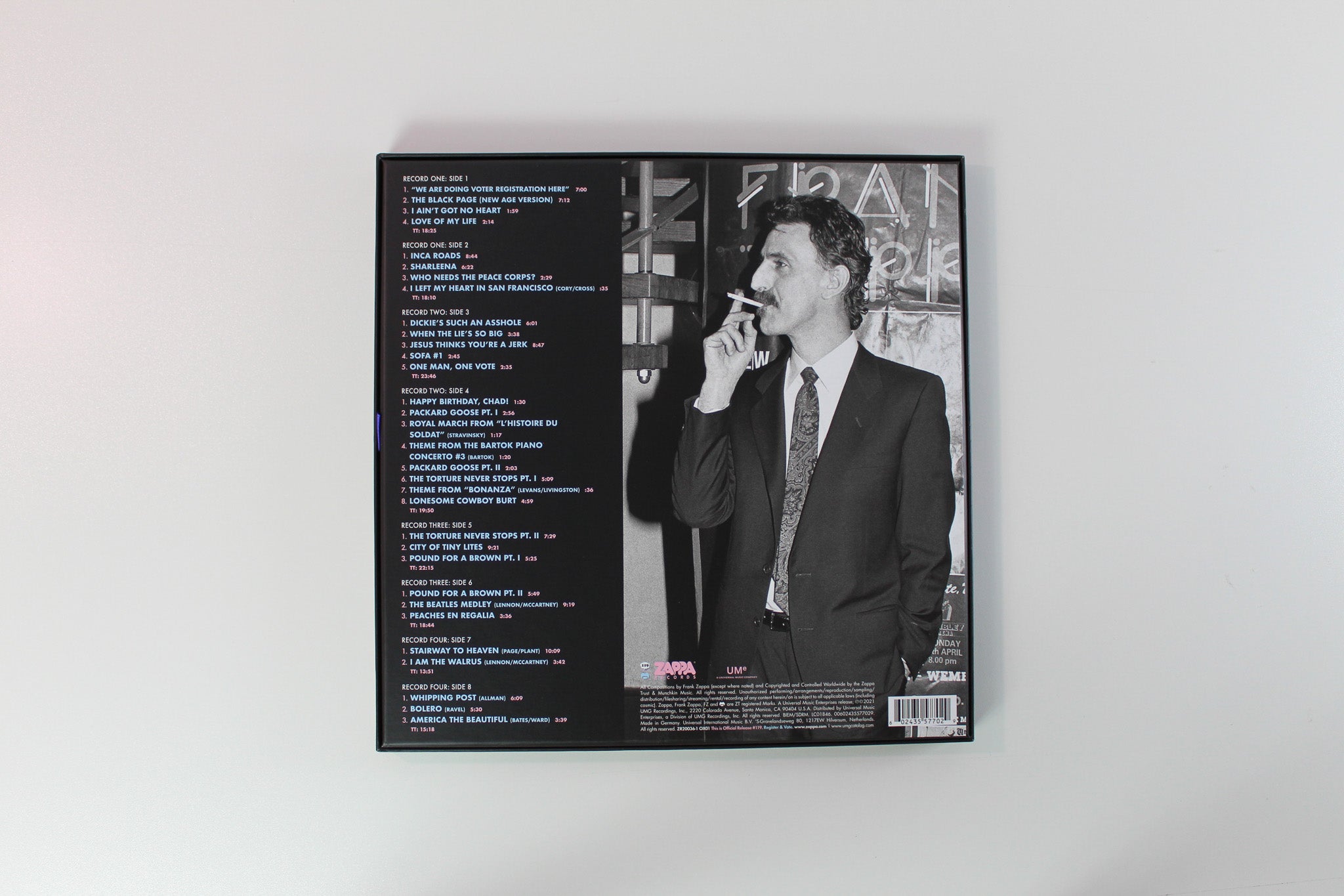 Frank Zappa - Zappa '88: The Last U.S. Show on Zappa Records Box Set