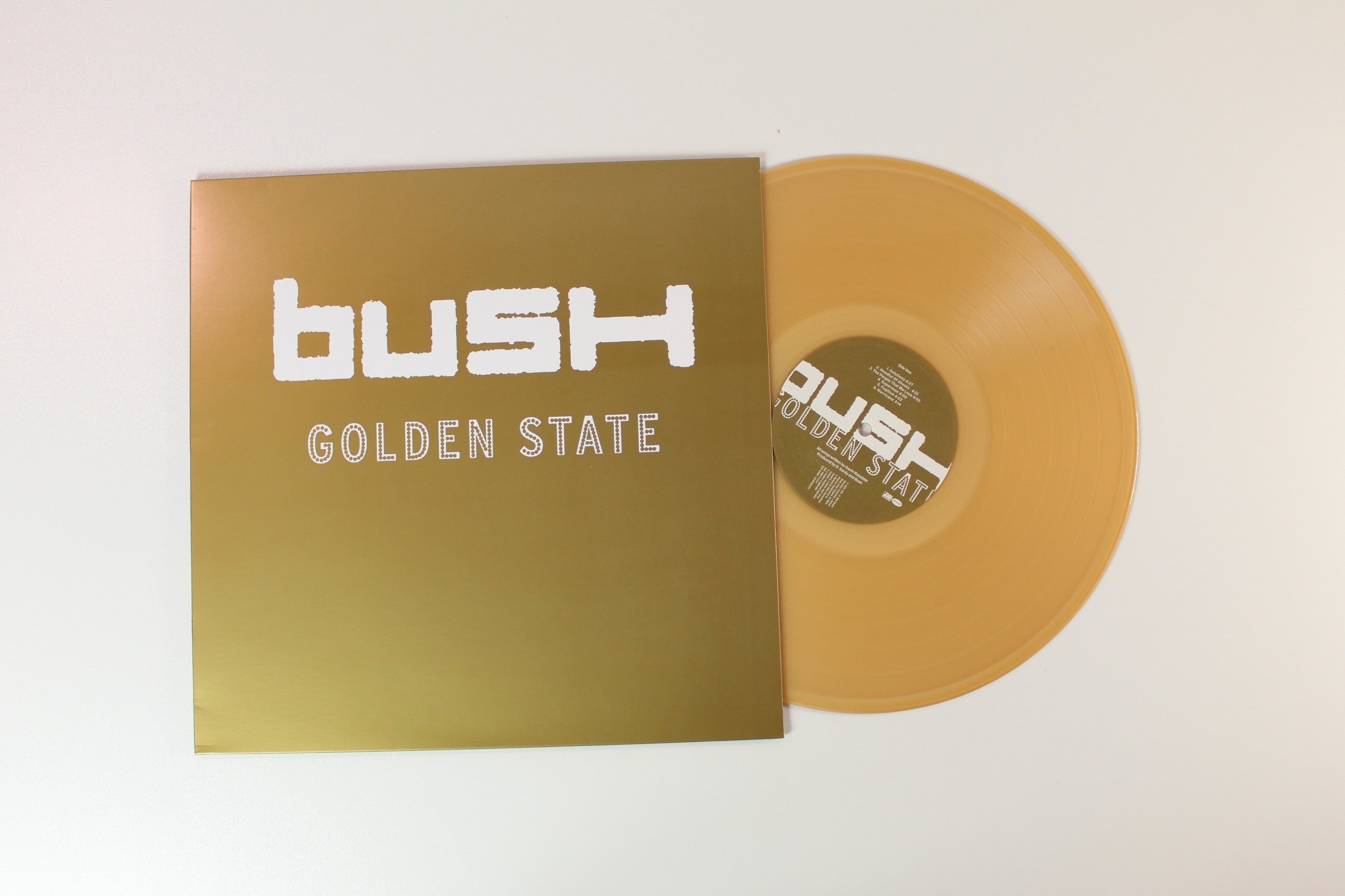 Bush - Golden State on Atlantic Rhino Gold Translucent Reissue