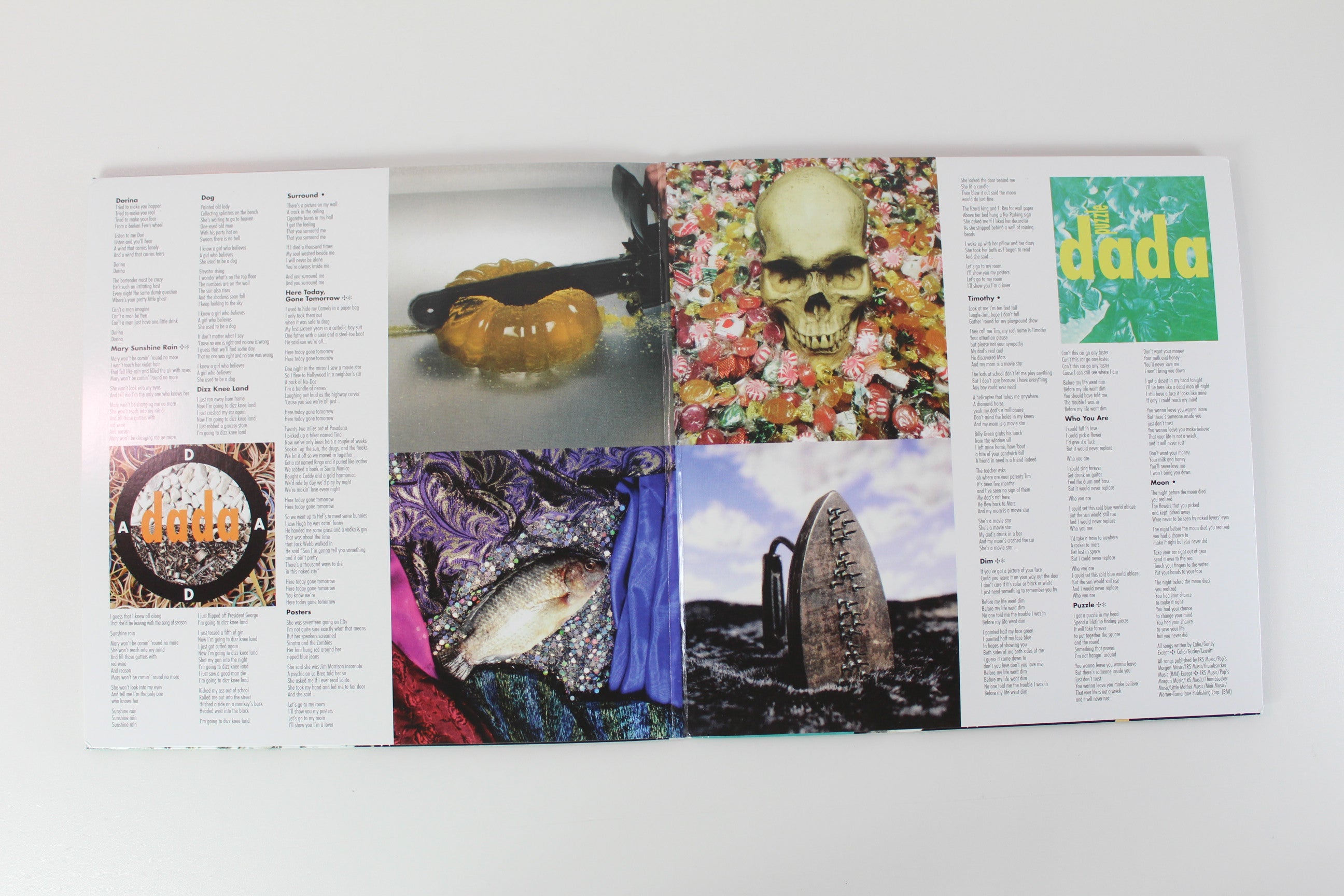 Dada - Puzzle on Real Gone Music / Capitol Records - Record Store Day 2025 - Limited Edition - Strawberry With Black Swirl - Reissue