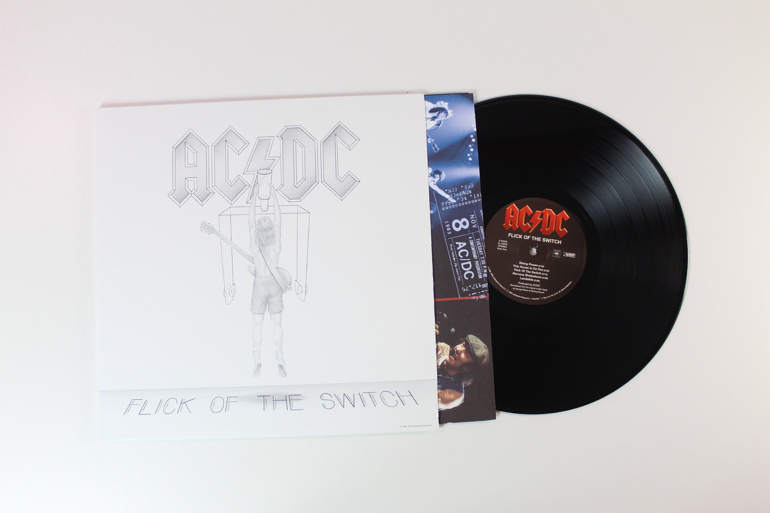 AC/DC - Flick Of The Switch on Epic 180 Gram Reissue