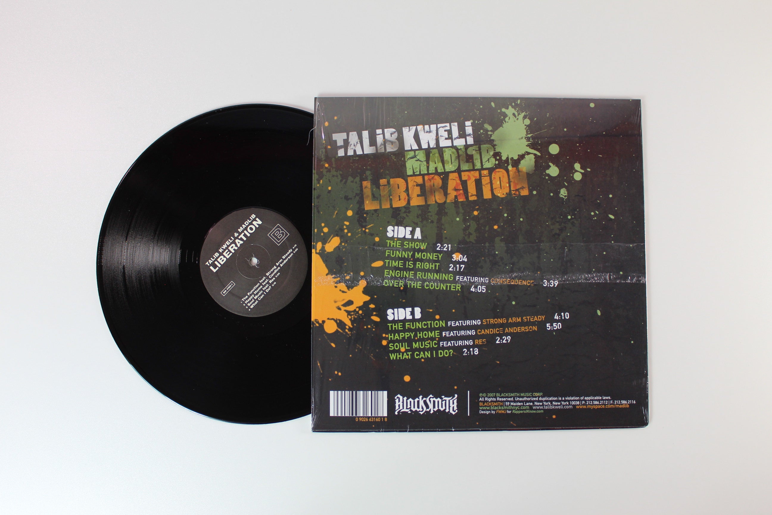 Talib Kweli - Liberation on Blacksmith Music Reissue