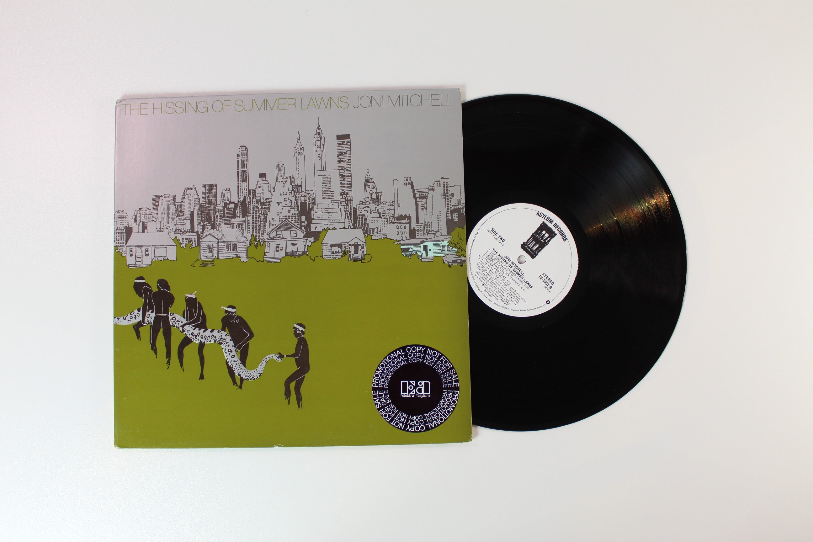 Joni Mitchell - The Hissing Of Summer Lawns on Elektra Promo