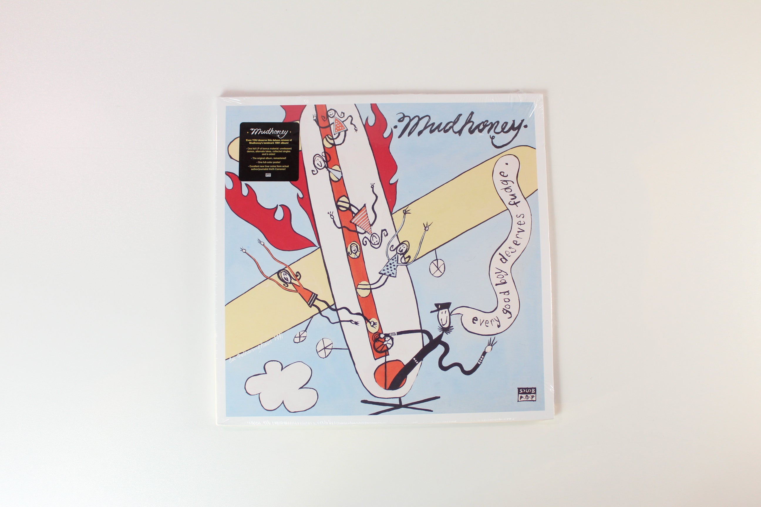 Mudhoney - Every Good Boy Deserves Fudge on Sub Pop Deluxe Reissue Sealed
