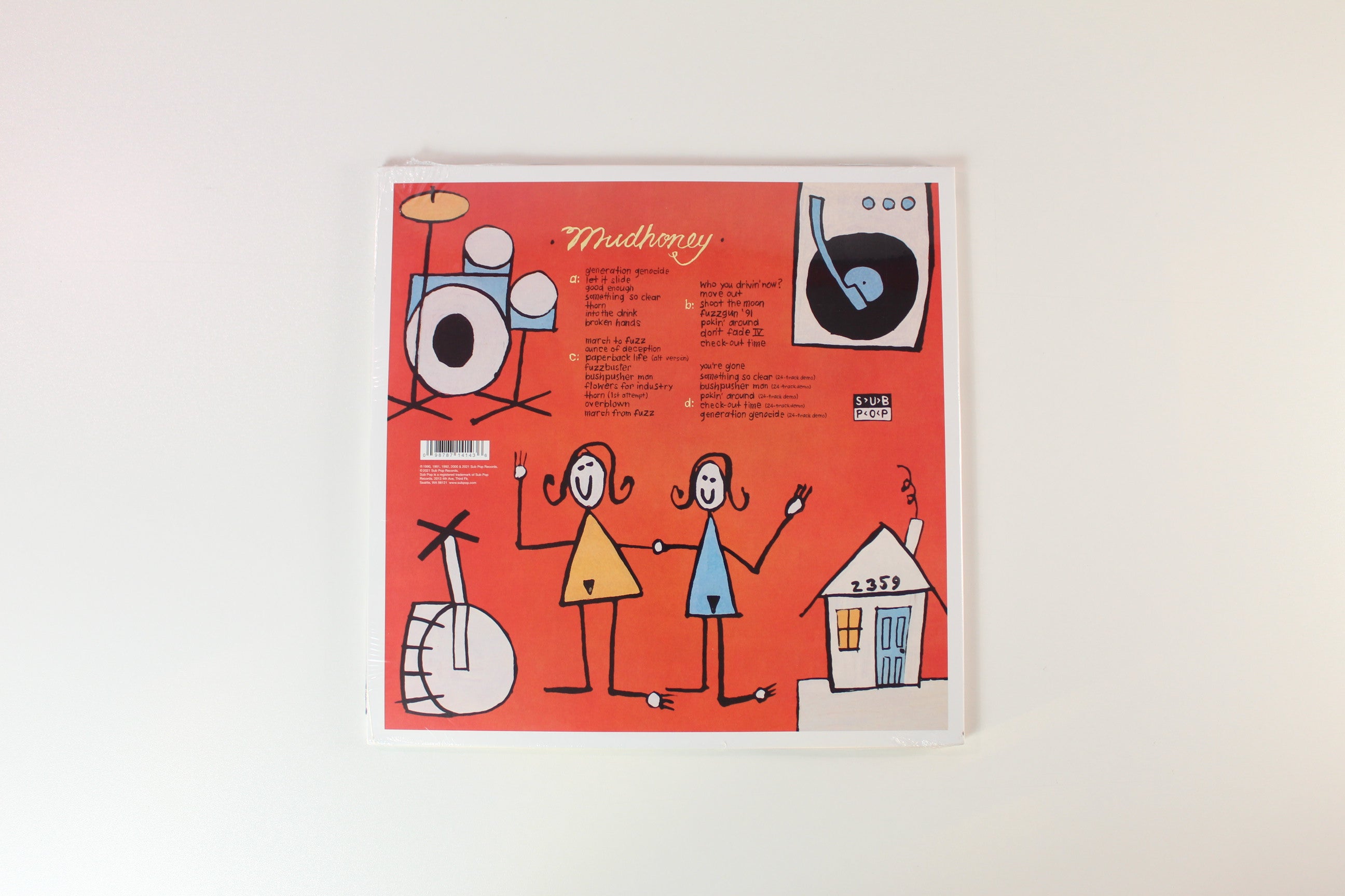 Mudhoney - Every Good Boy Deserves Fudge on Sub Pop Deluxe Reissue Sealed