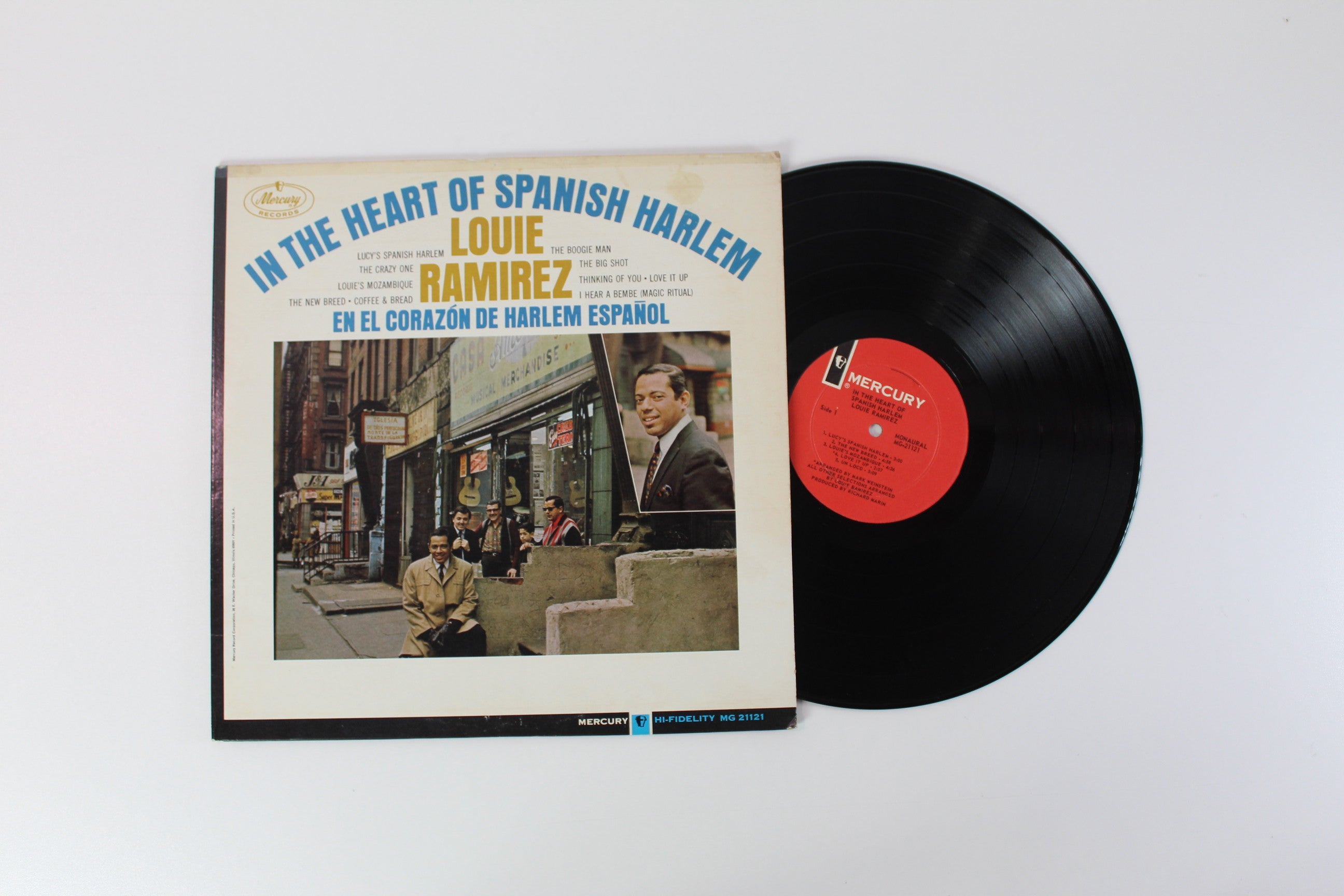 Louie Ramirez - In The Heart Of Spanish Harlem / En El Corazón De Harlem Español on Mercury - Mono