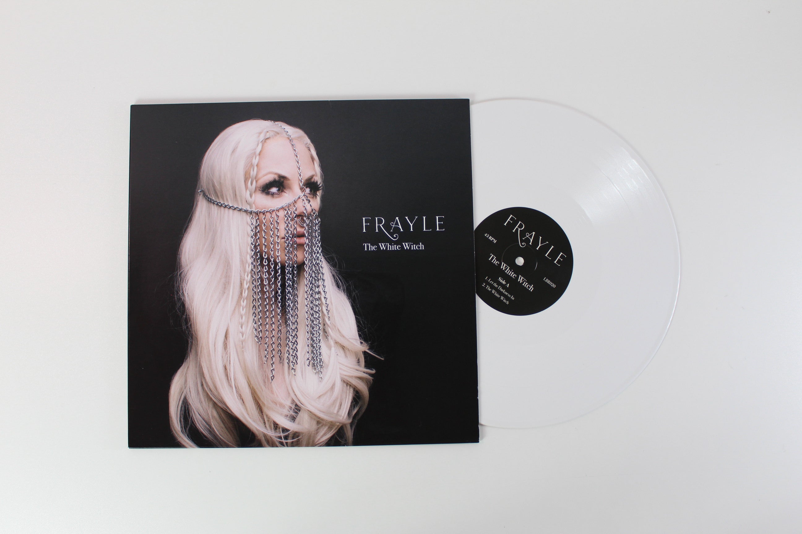 Frayle - The White Witch on Lay Bare Recordings - Limited Edition - 45 RPM - White Vinyl