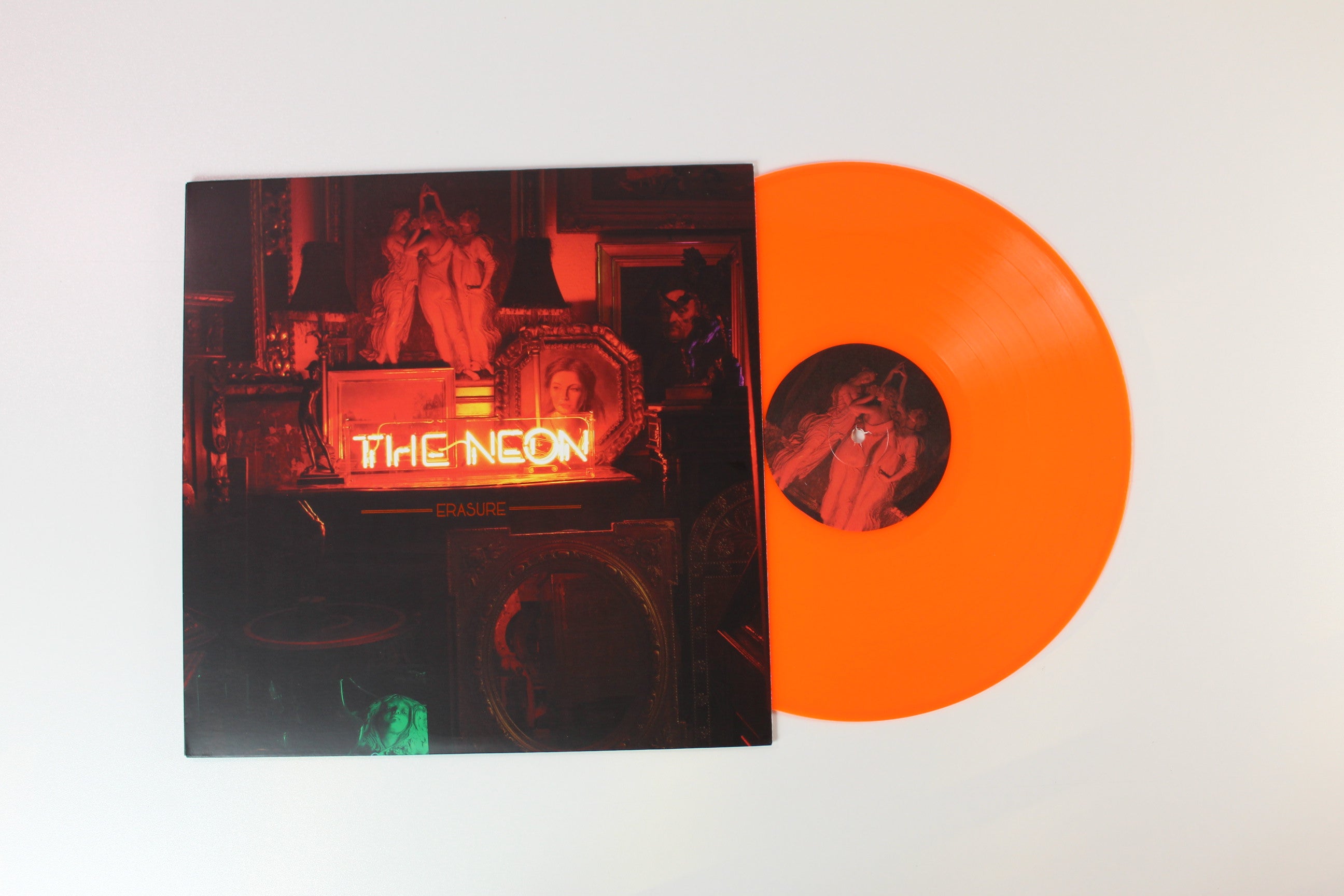 Erasure - The Neon on Mute Ltd Orange Neon