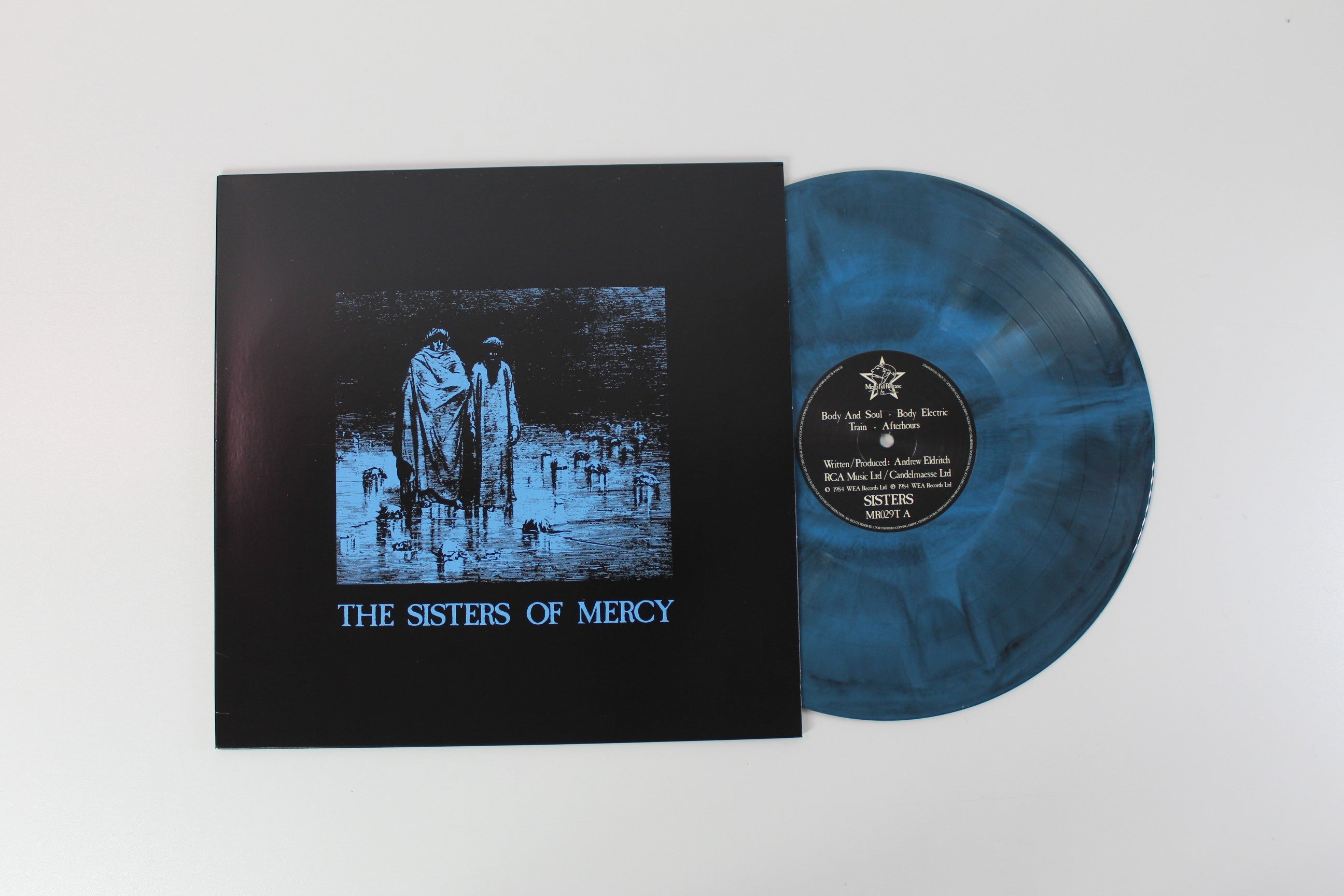 The Sisters Of Mercy - Body And Soul / Walk Away on Merciful Release - Record Store Day 2024 - Limited Edition - Blue Smoke Vinyl - Reissue