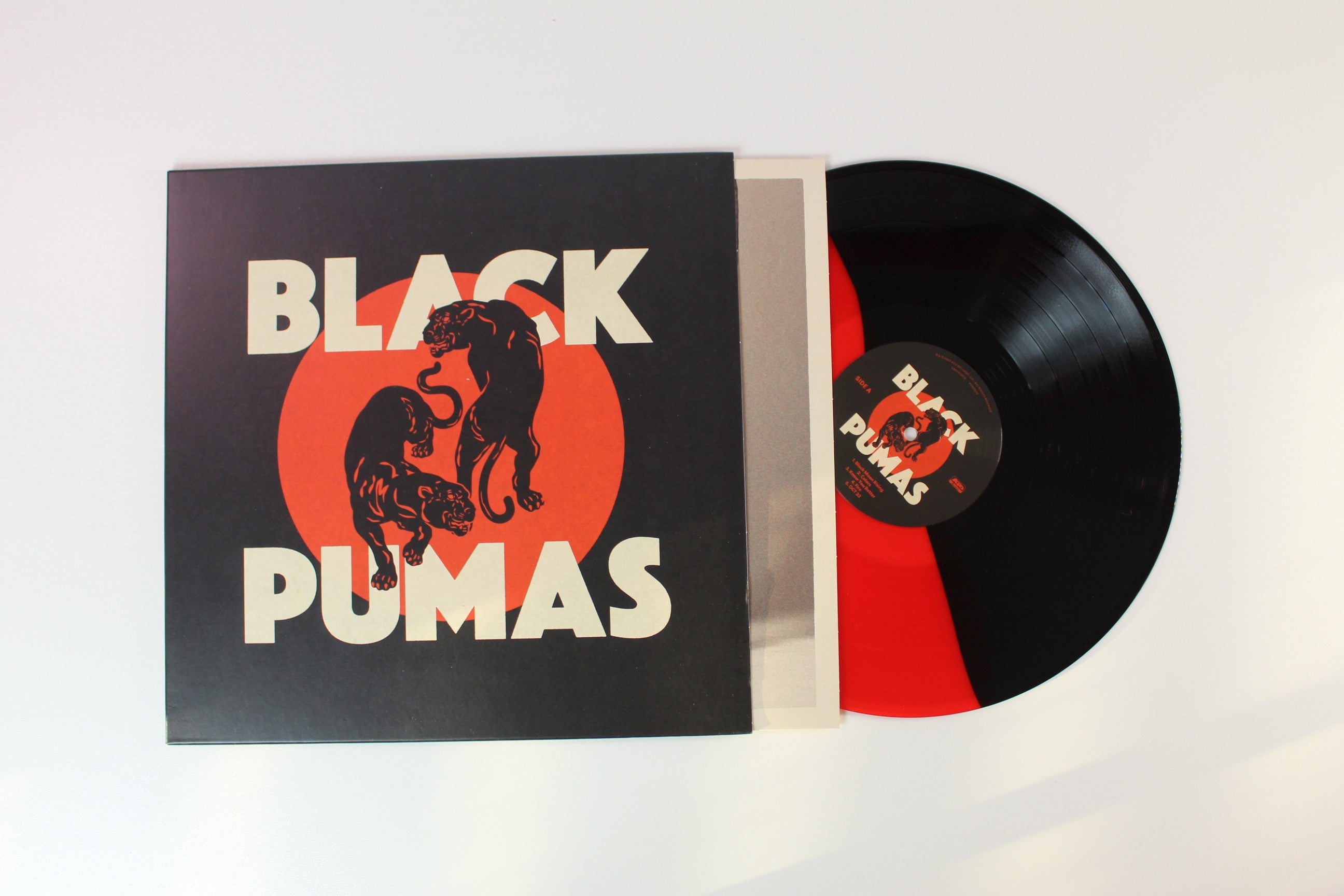 Black Pumas - Black Pumas on ATO Colemine Ltd Red & Black Split