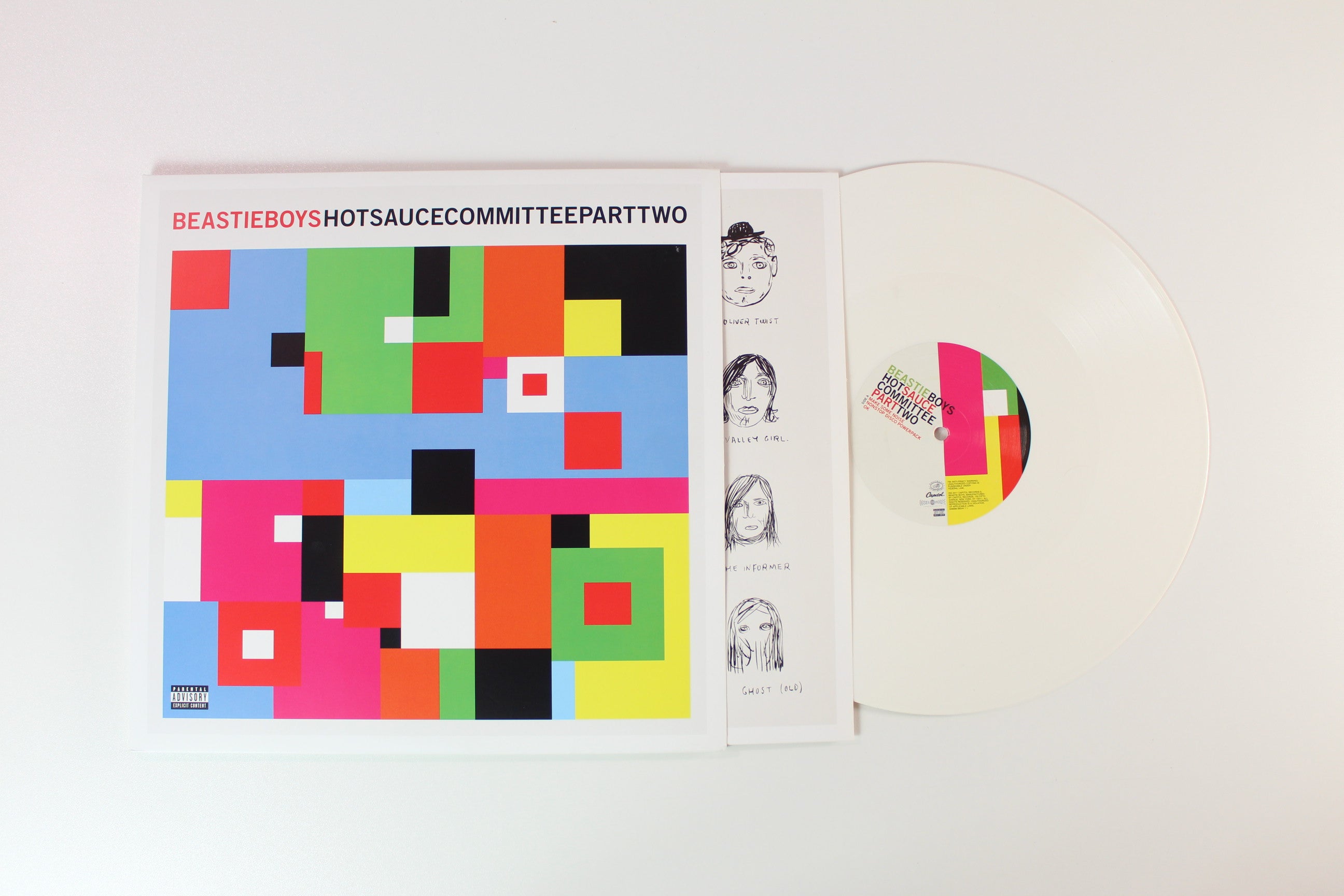 Beastie Boys - Hotsaucecommitteeparttwo on Capitol White Vinyl